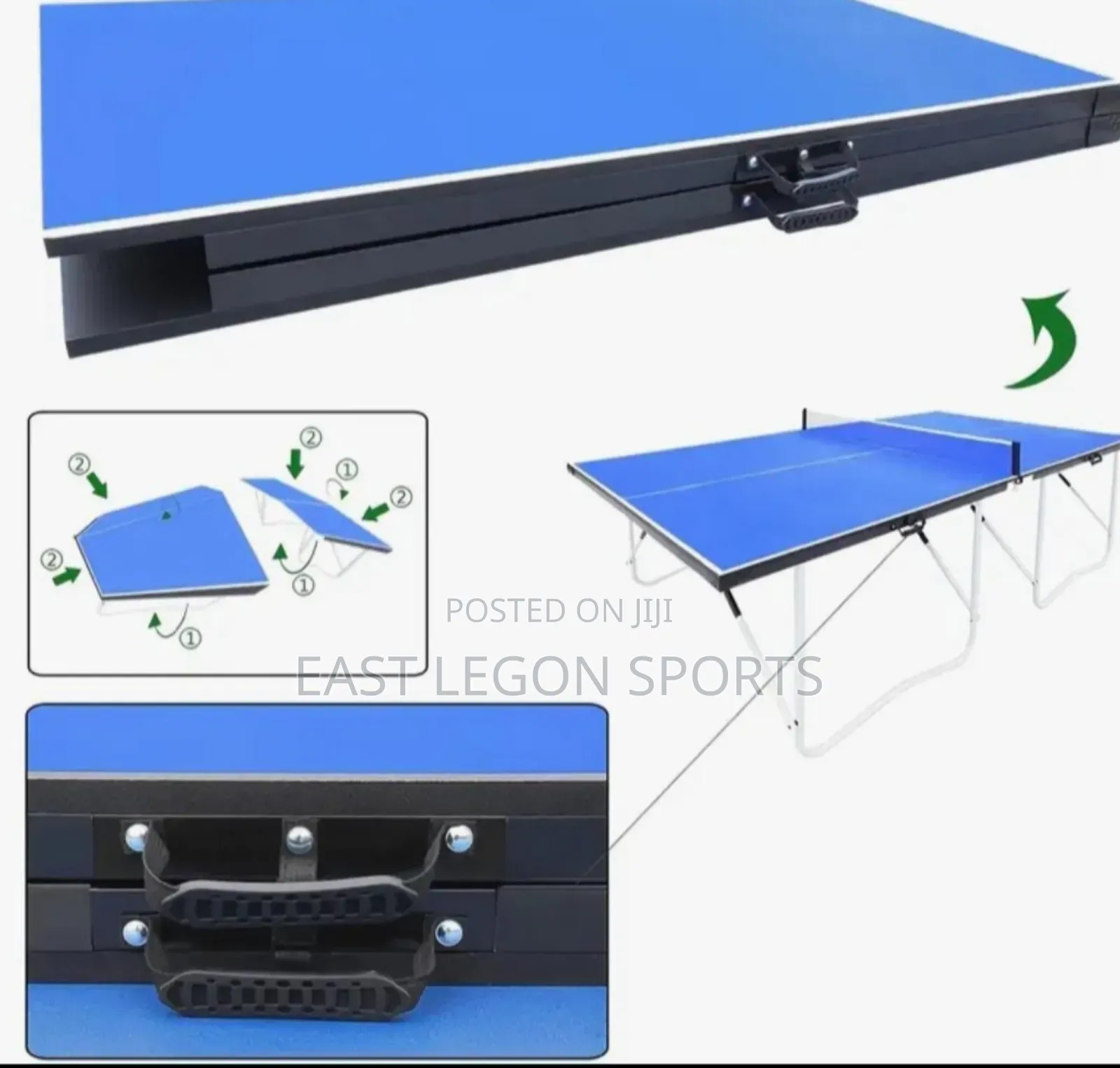 Packaway Table Tennis Travel Foldable New Adult Delivery