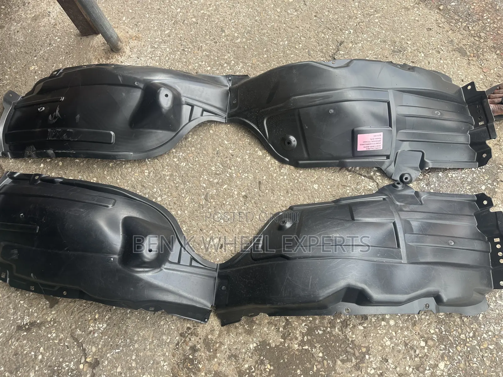 Original Toyota Camry 2012-17 Fender Liner