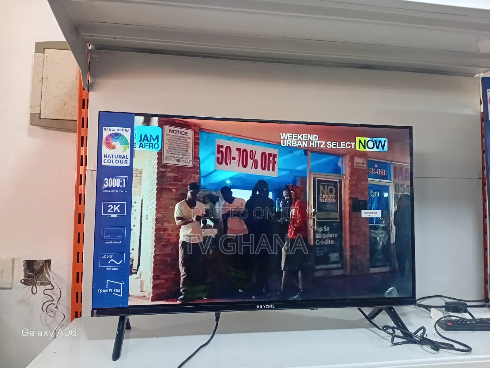 Ailyson Digital 32" Tv – Clear Sound, Bright Screen