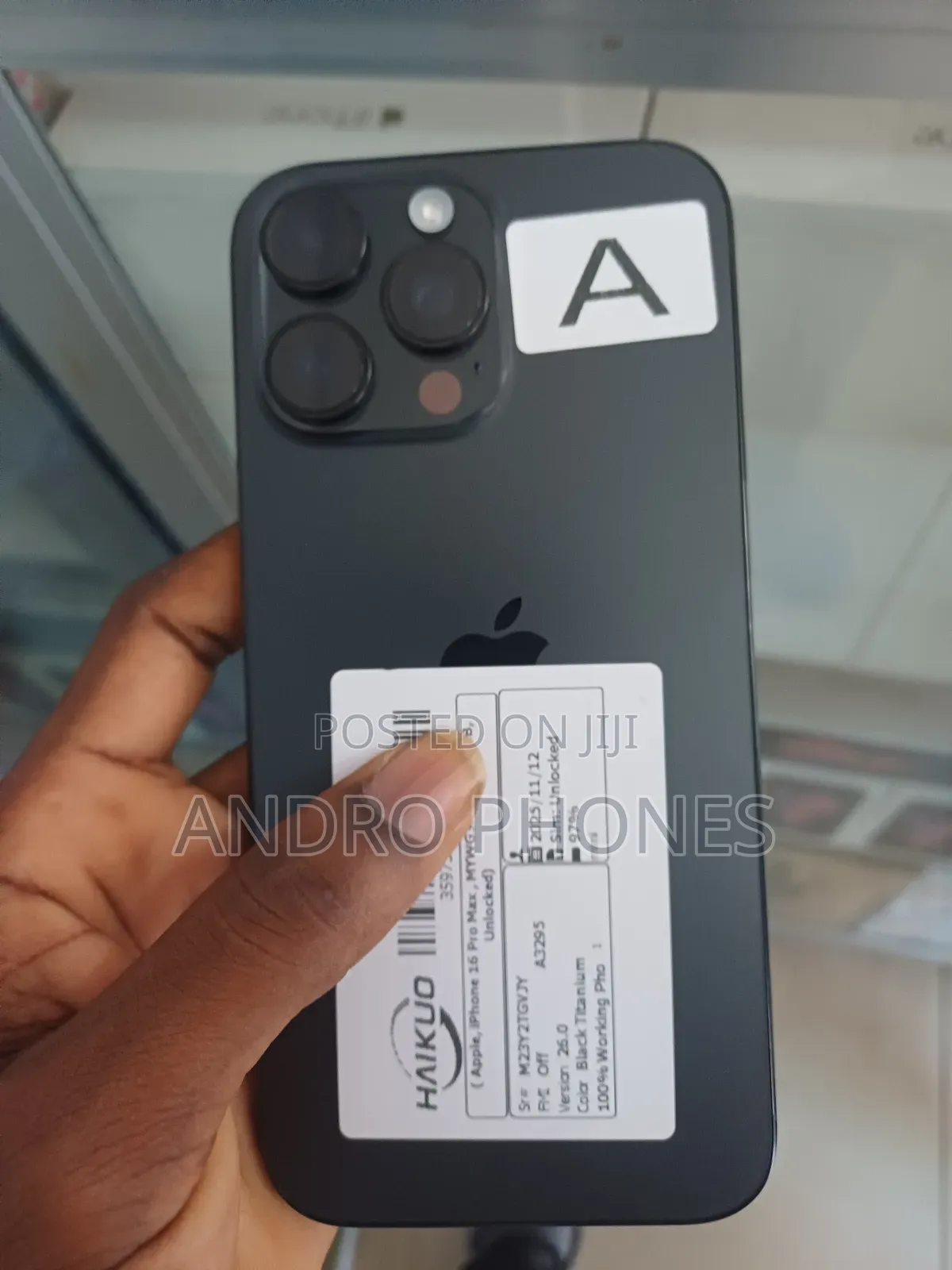 Apple iPhone 16 Pro Max 256 GB Black