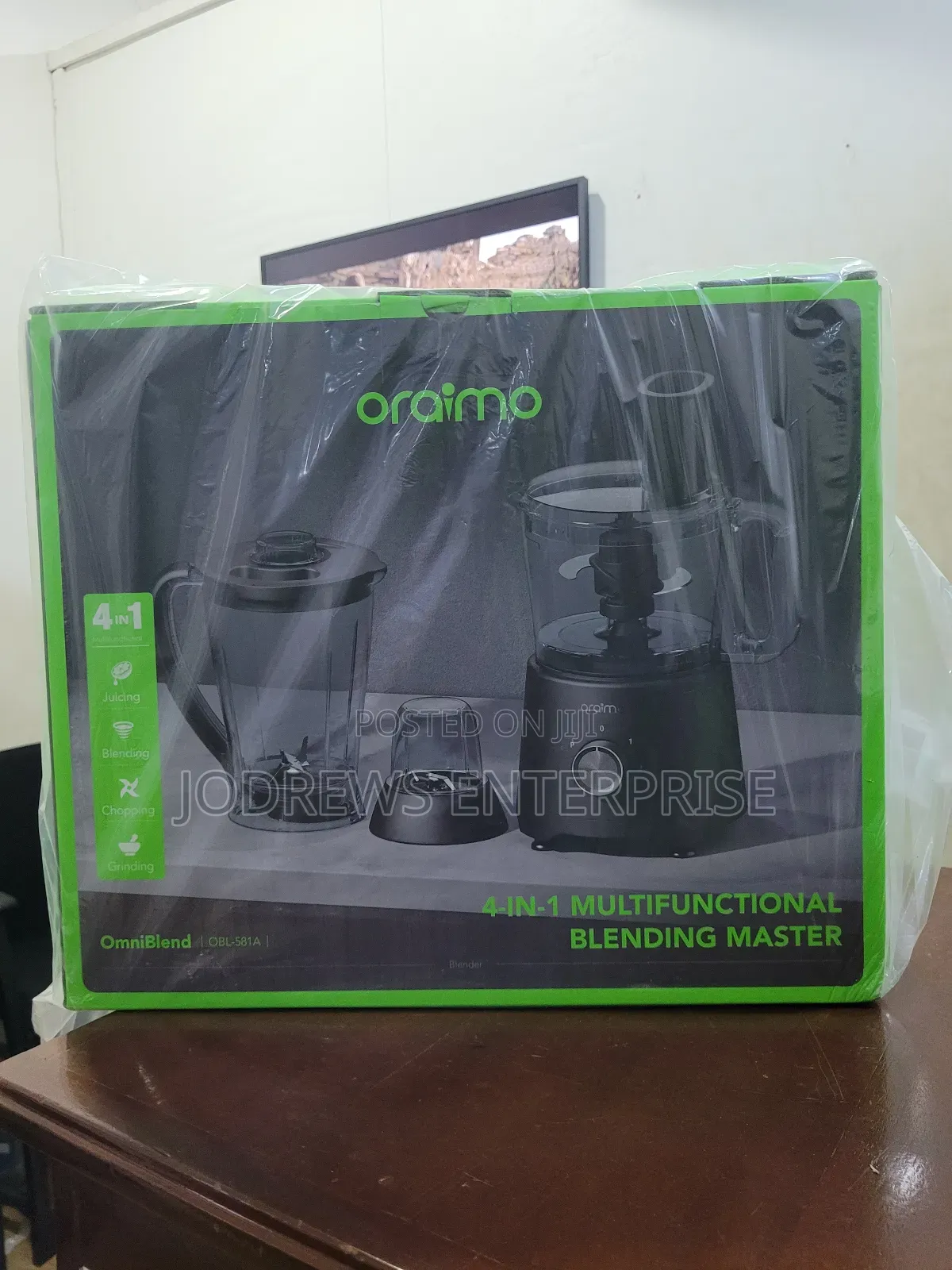 Oraimo Omniblend 1500w 4-in-1 Multifunctional Blender