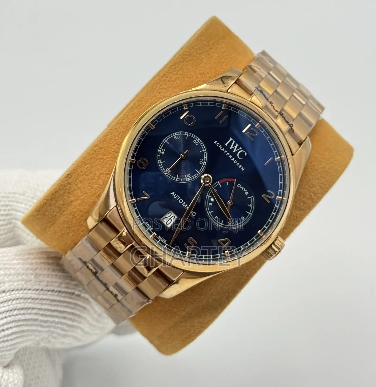Iwc Portugieser Automatic 7-Day Power Reserve – Rose Gold Elegance