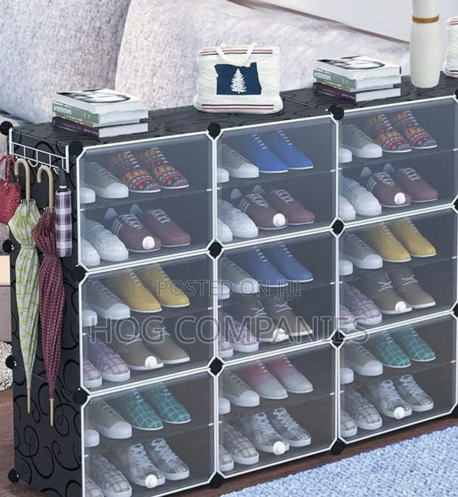 Portable Shoe Rack Organizer With Door- Fast Delivery in 2 Hours