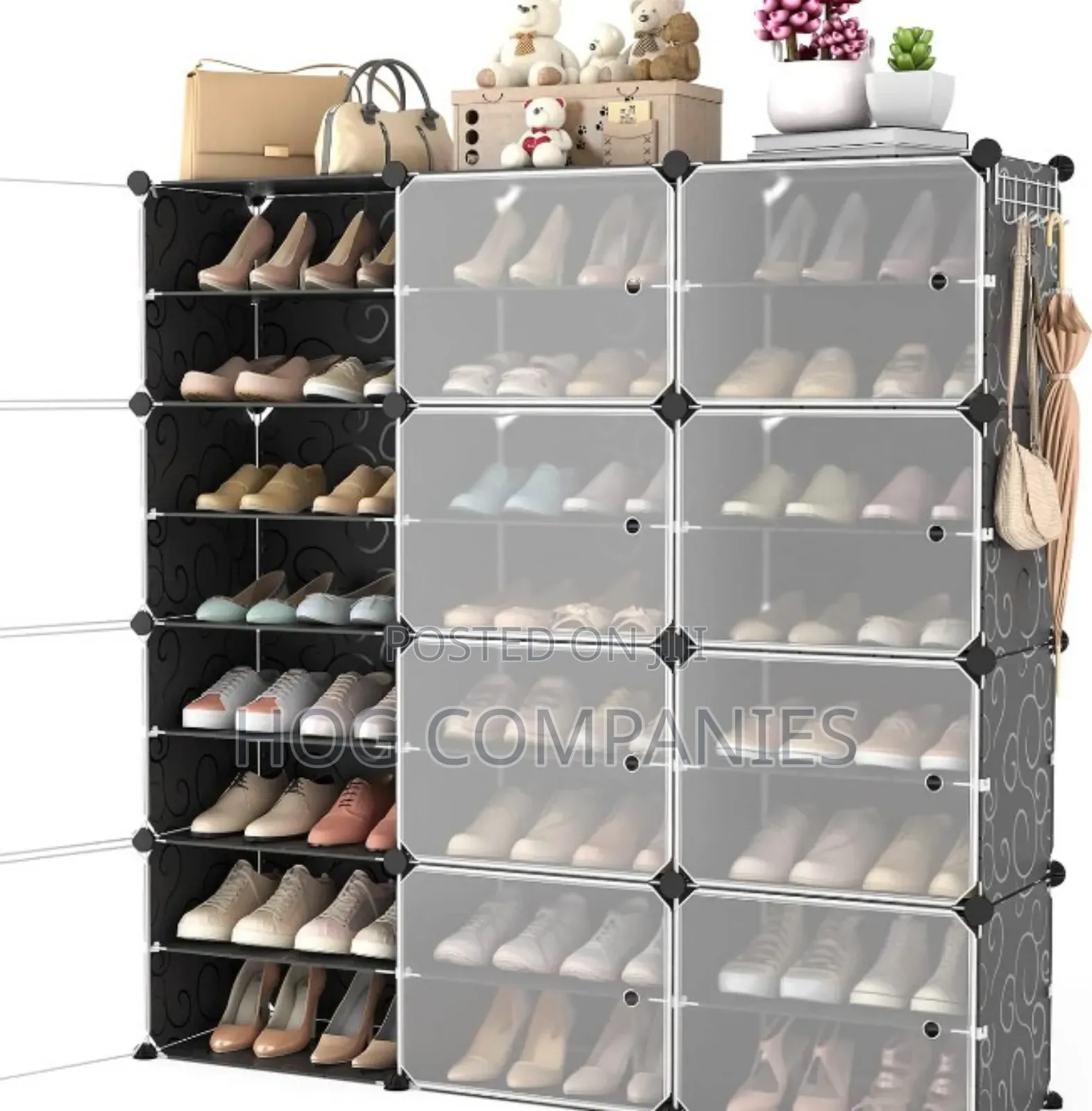 Portable Shoe Rack Organizer With Door- Fast Delivery in 2 Hours