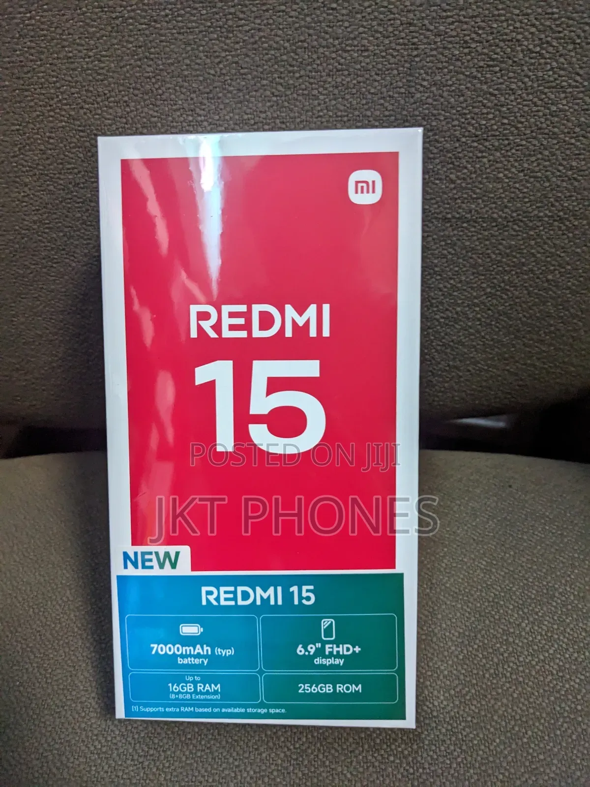 New Xiaomi Redmi 15 256 GB Gray