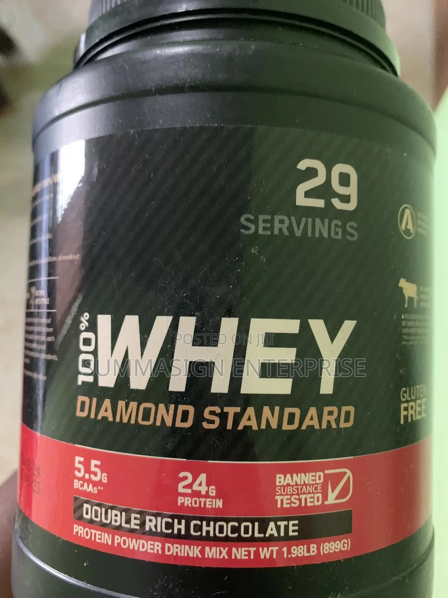 Diamond Standard Whey Protein Powder – Build Lean Muscle Fast!