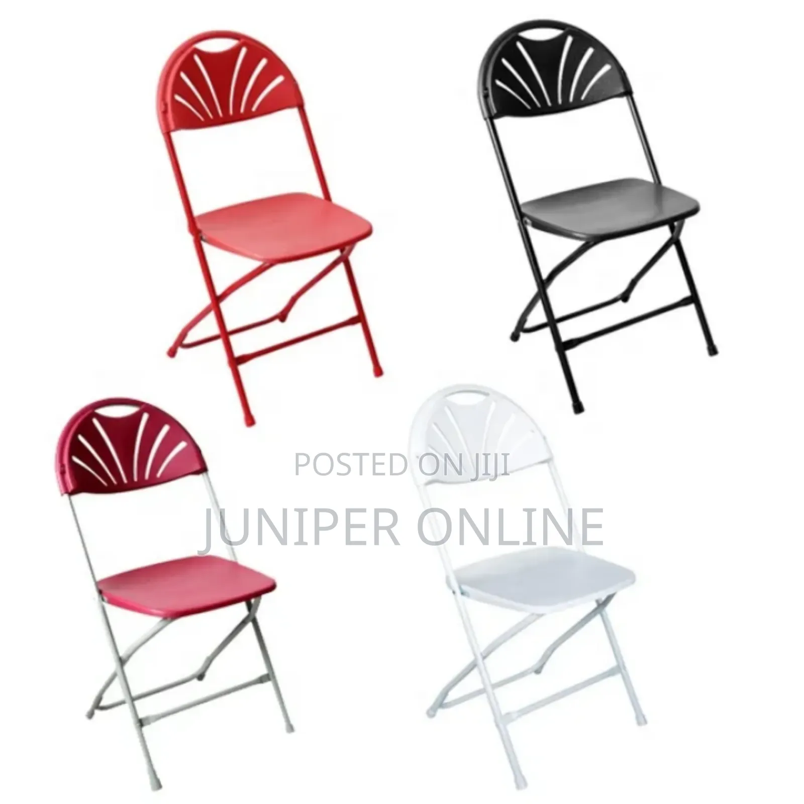 Foldable Chair Fan Back
