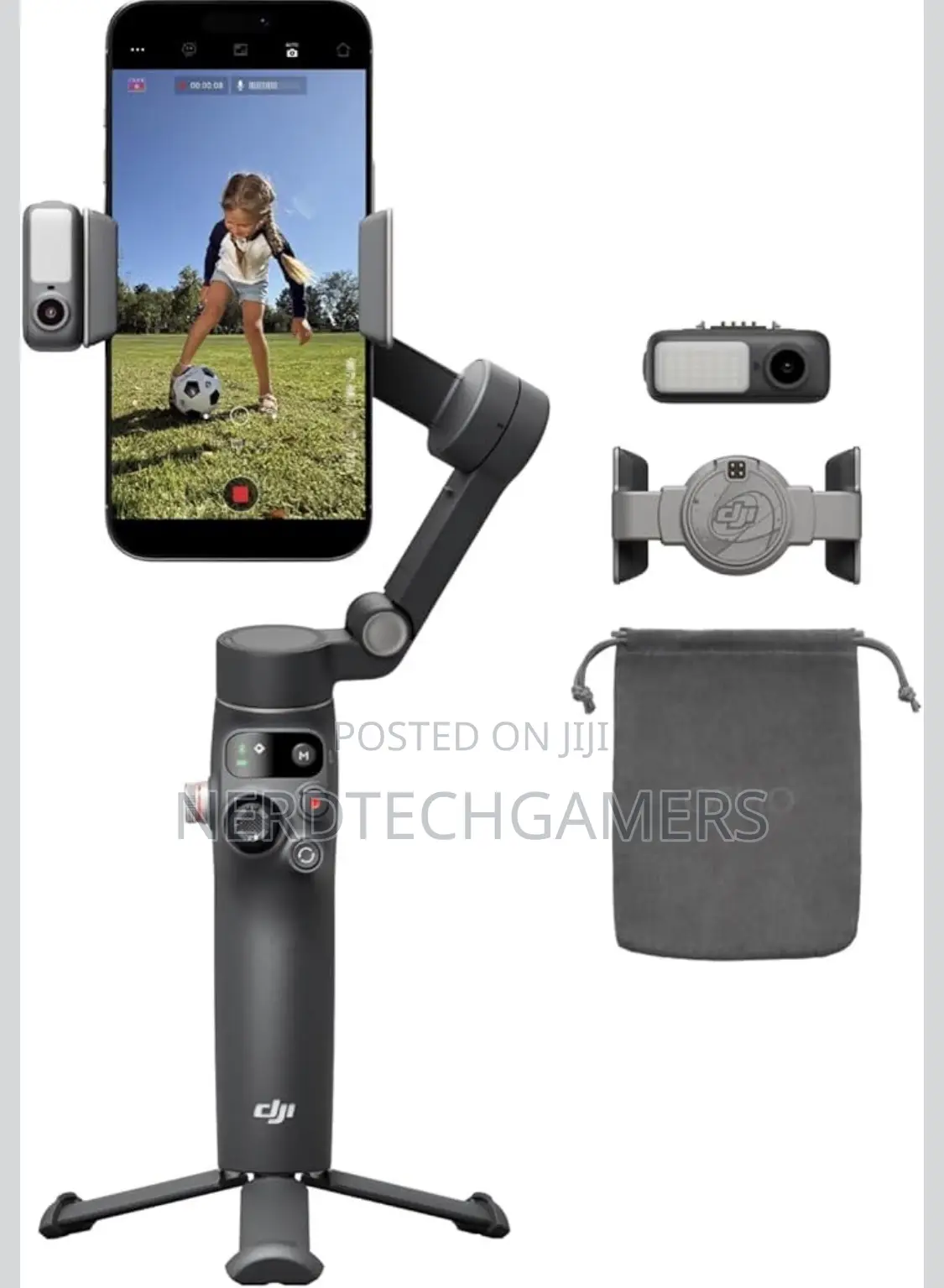 Dji Osmo Mobile 8 Gimbal Stabilizer for Phone, Native Tracking