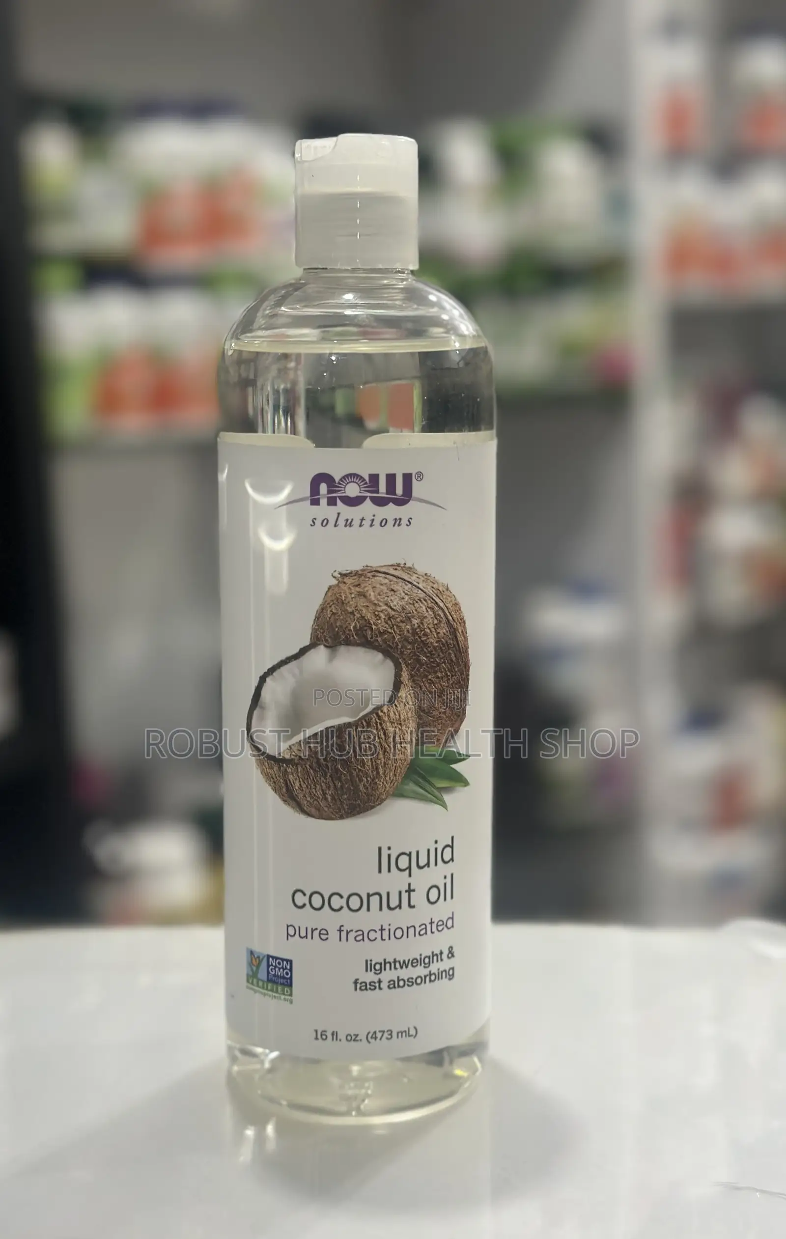 Now Foods Pure Fractionated Liquid Coconut Oil