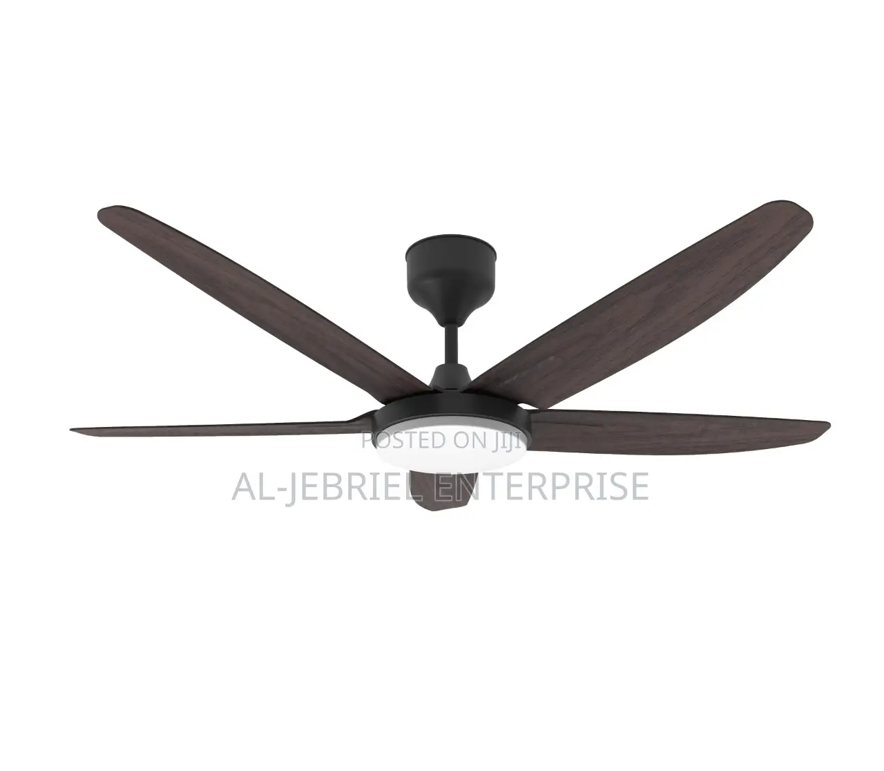 5 Blades Ceiling Fan + Light