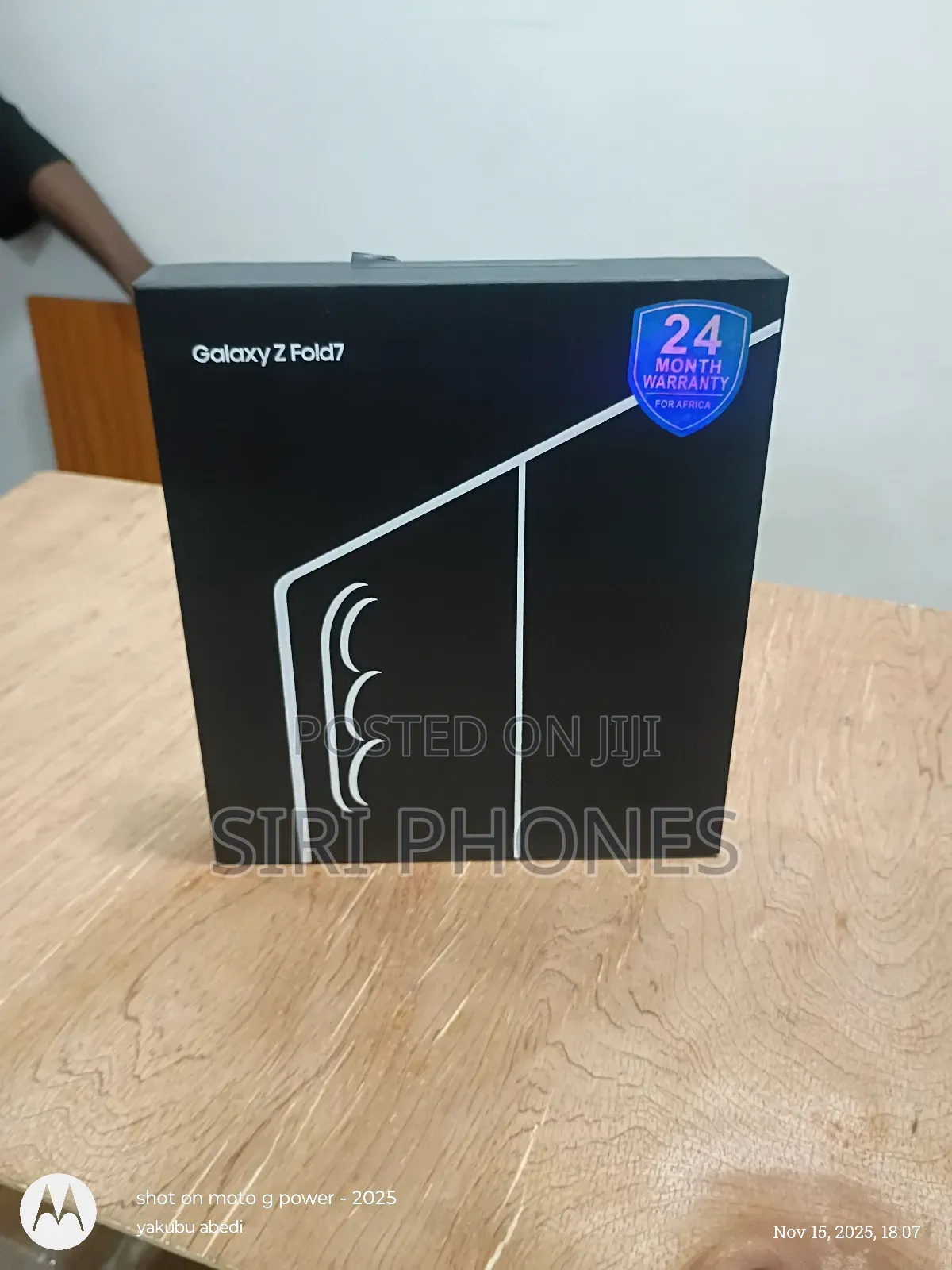 New Samsung Galaxy Z Fold7 256 GB Black