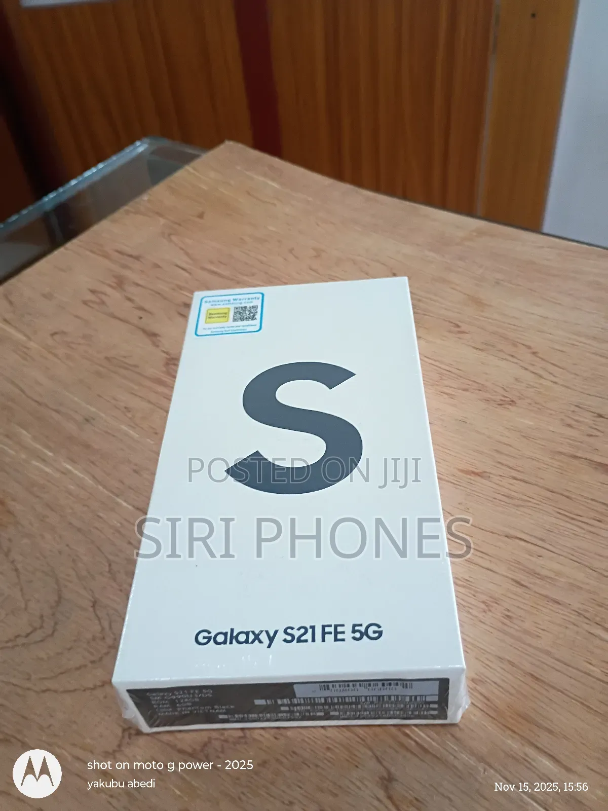 New Samsung Galaxy S21 FE 5G 128 GB Black