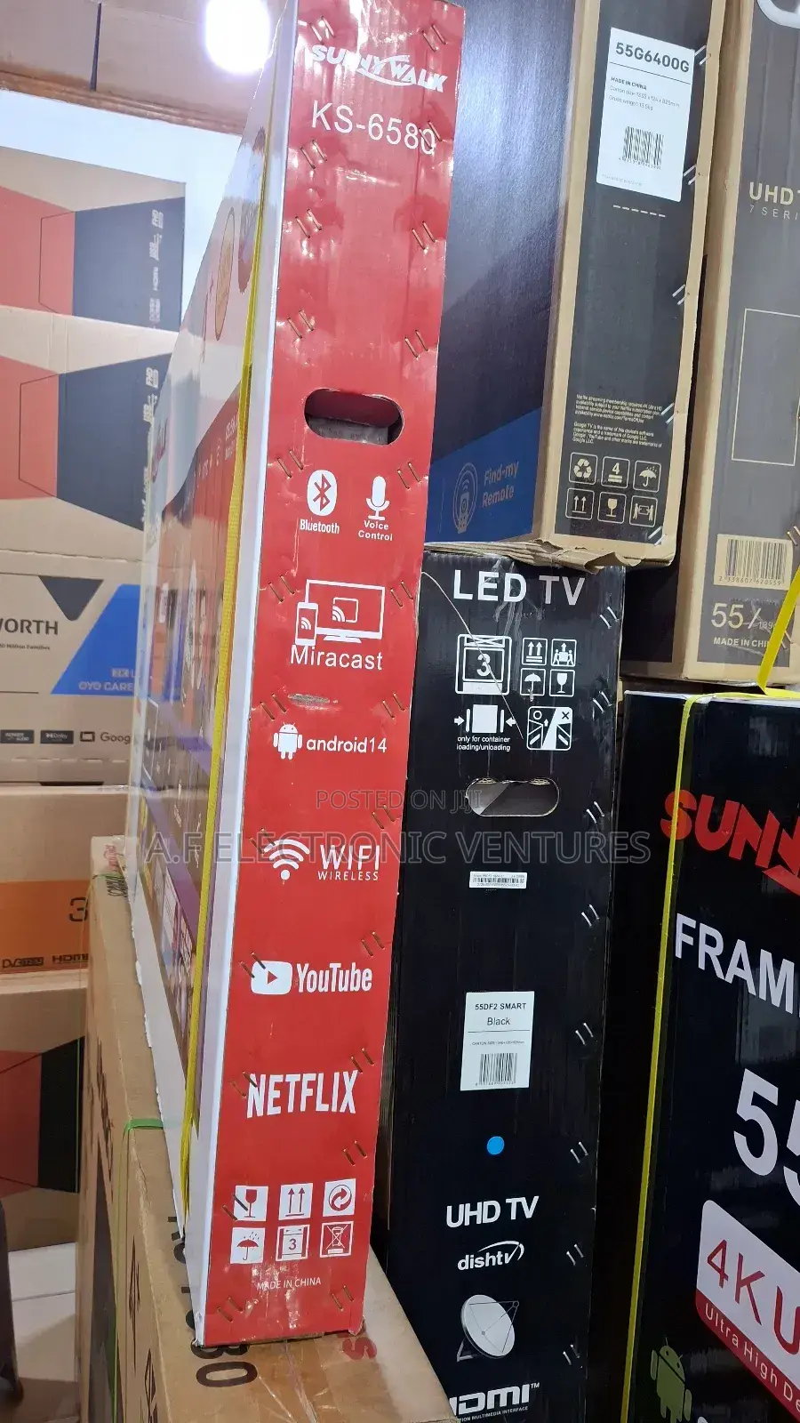 Sunnywalk 65-Inch Uhd Smart Tv