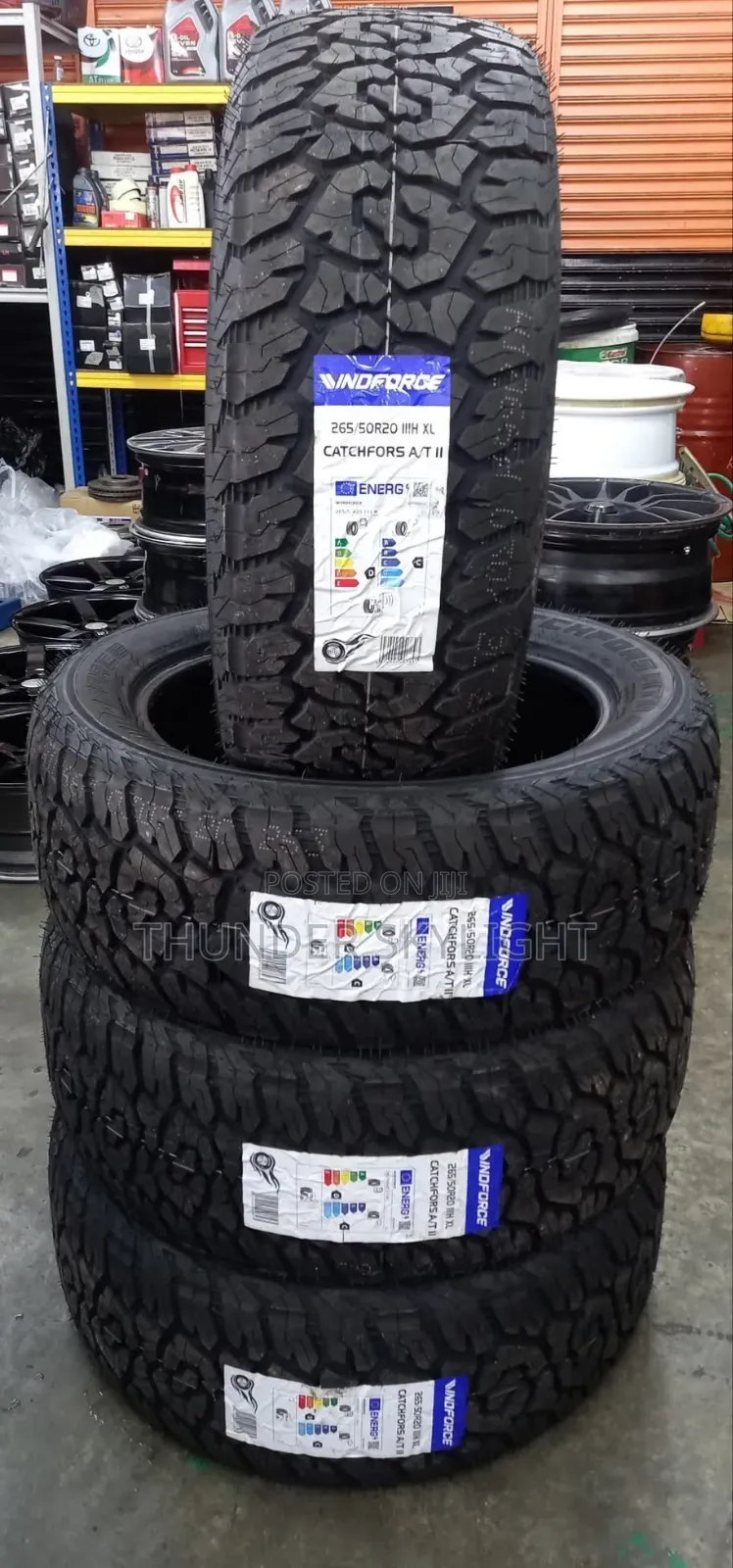 265/50r20 All Terrain Tire Windforce Catchfors A/T Ii Tyre