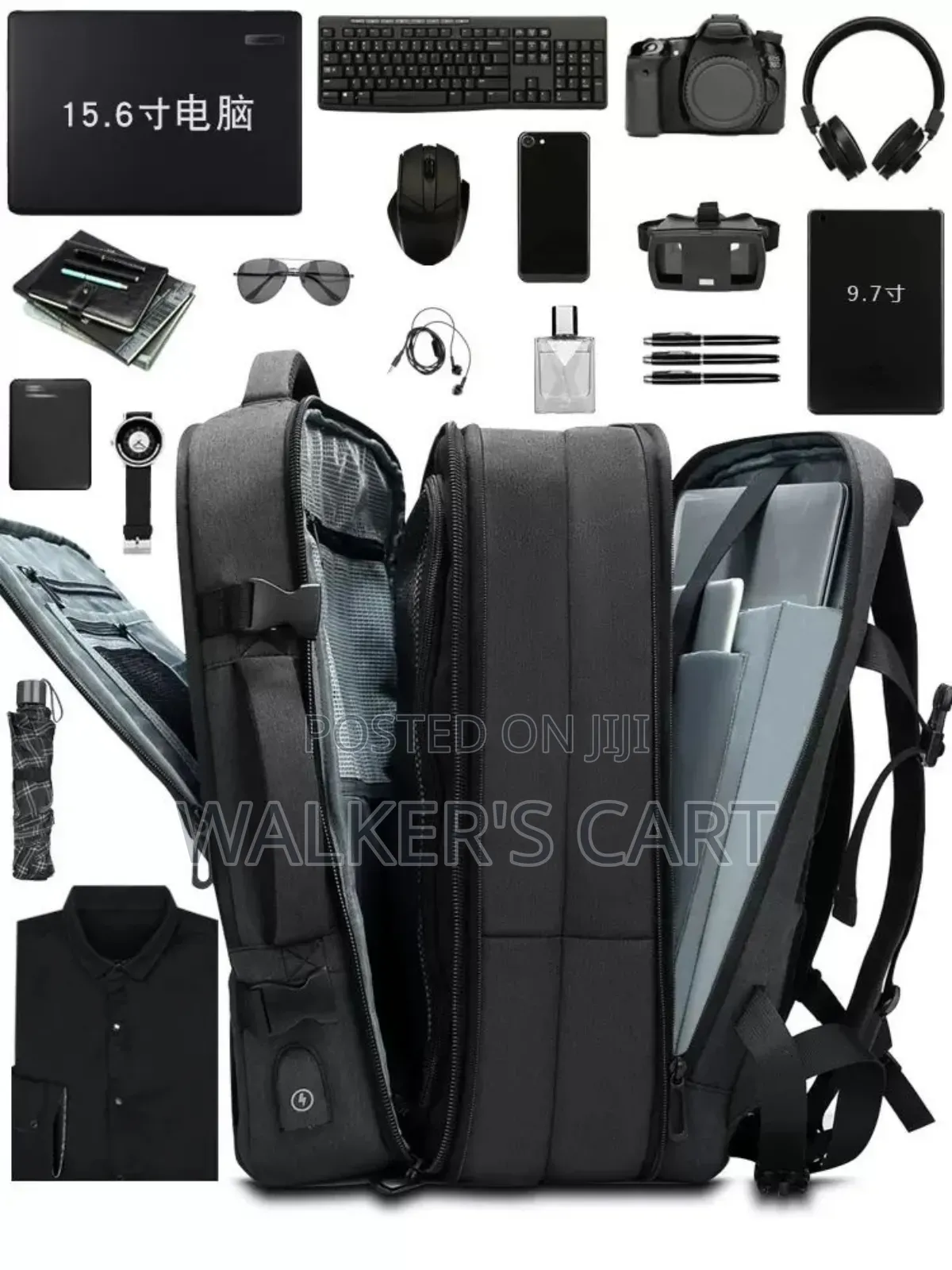 Expandable Backpack – Backpack Suitcase in One