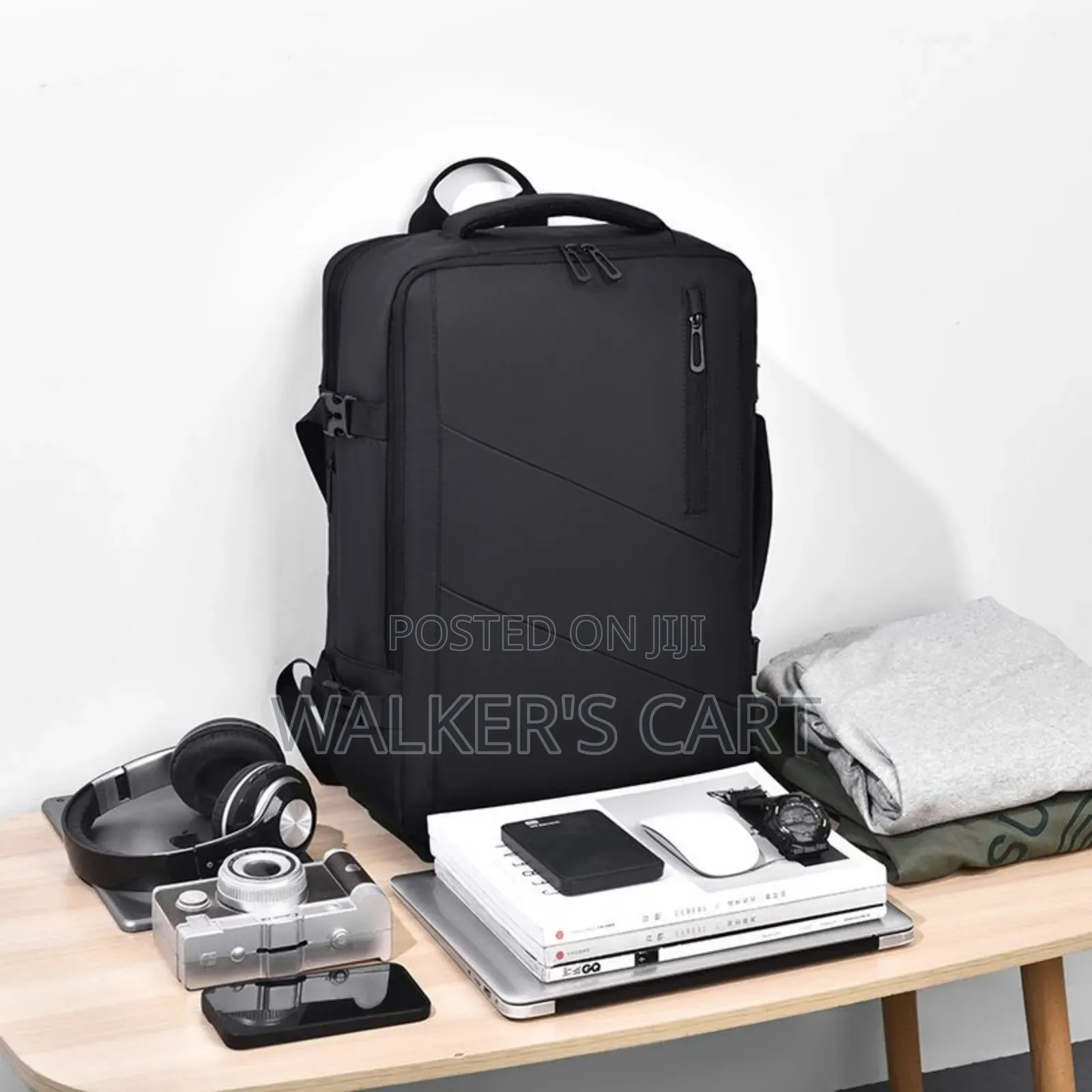 Expandable Backpack – Backpack Suitcase in One
