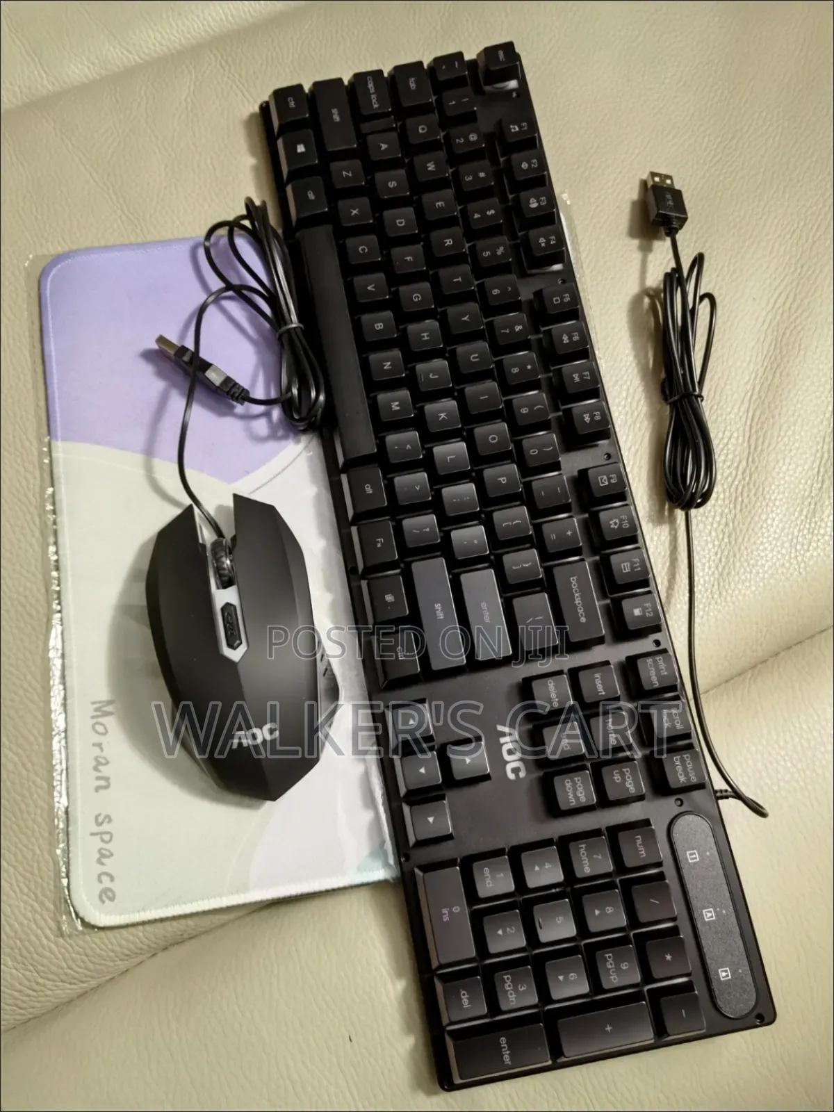 Aoc Keyboard, Mouse – Wired, Mechanical Illuminated