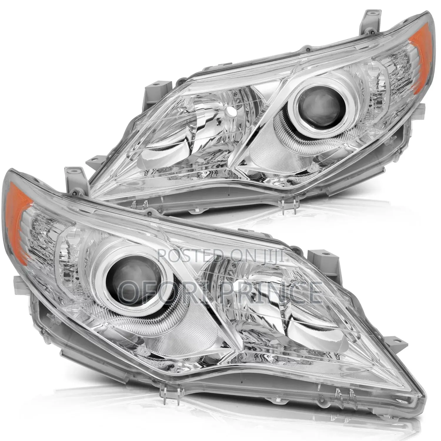 Camry 2011-2014 Headlight Plain/ White