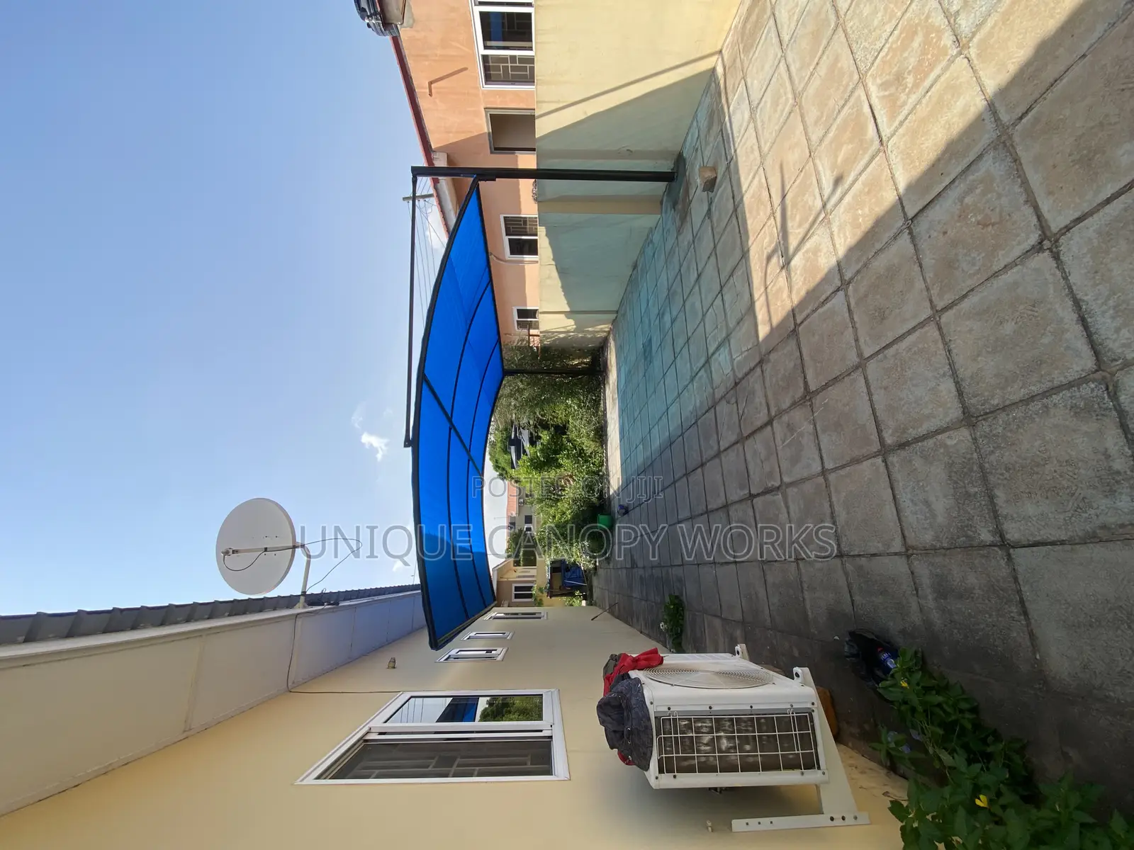 Side Parking Car Canopy