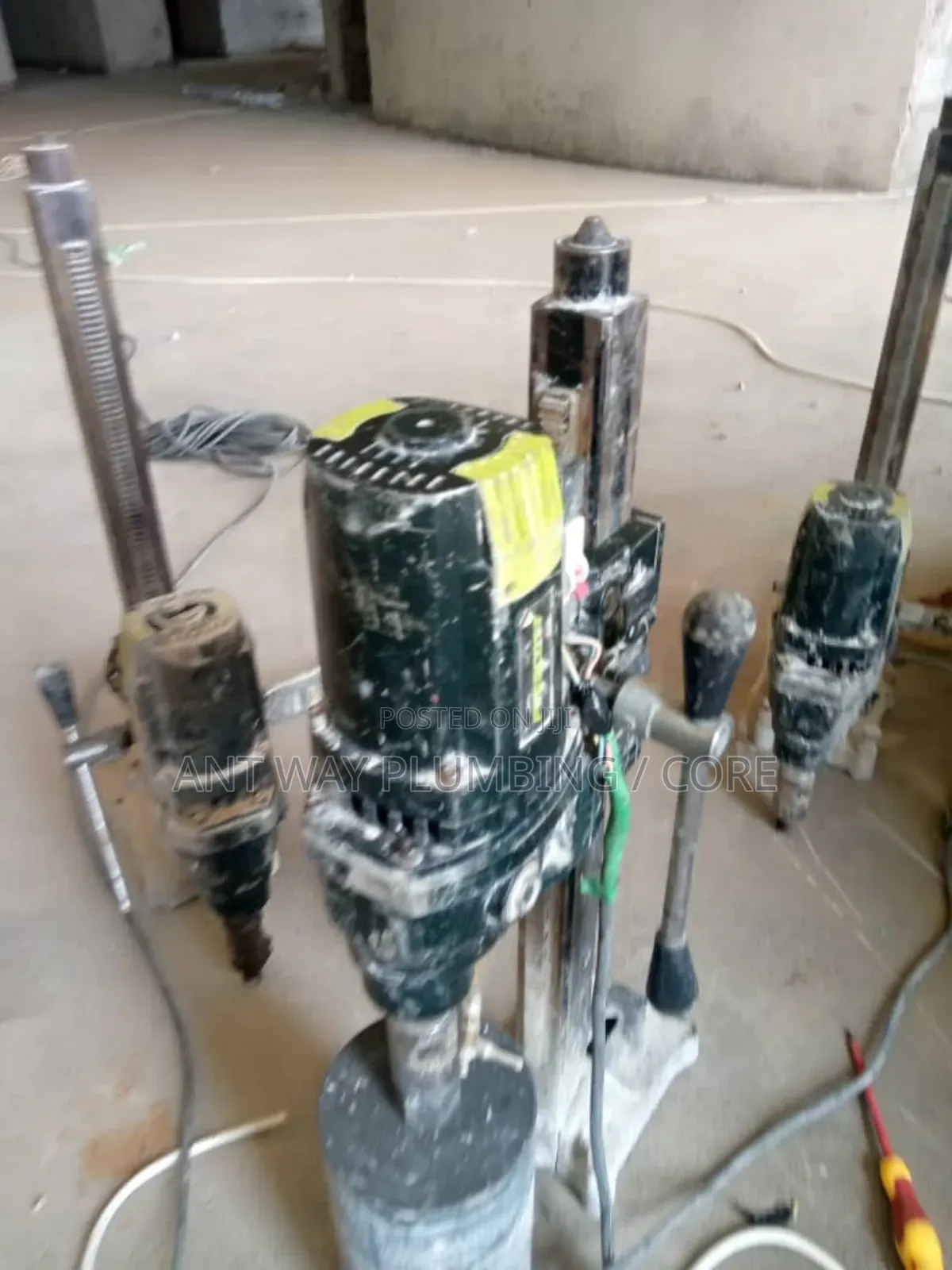Core Drilling Reinforced Concrete Slab