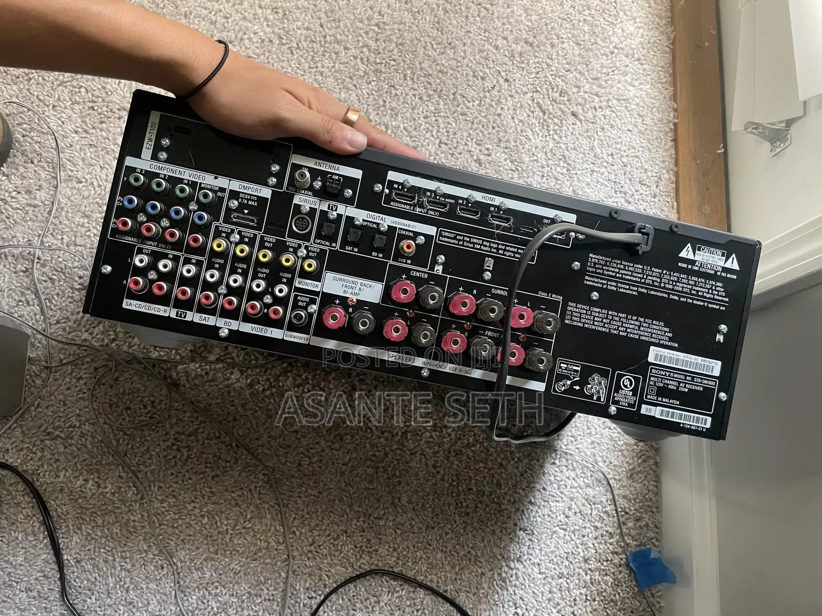 Sony Str-dn1010 Is A 7.1-channel Av Receiver
