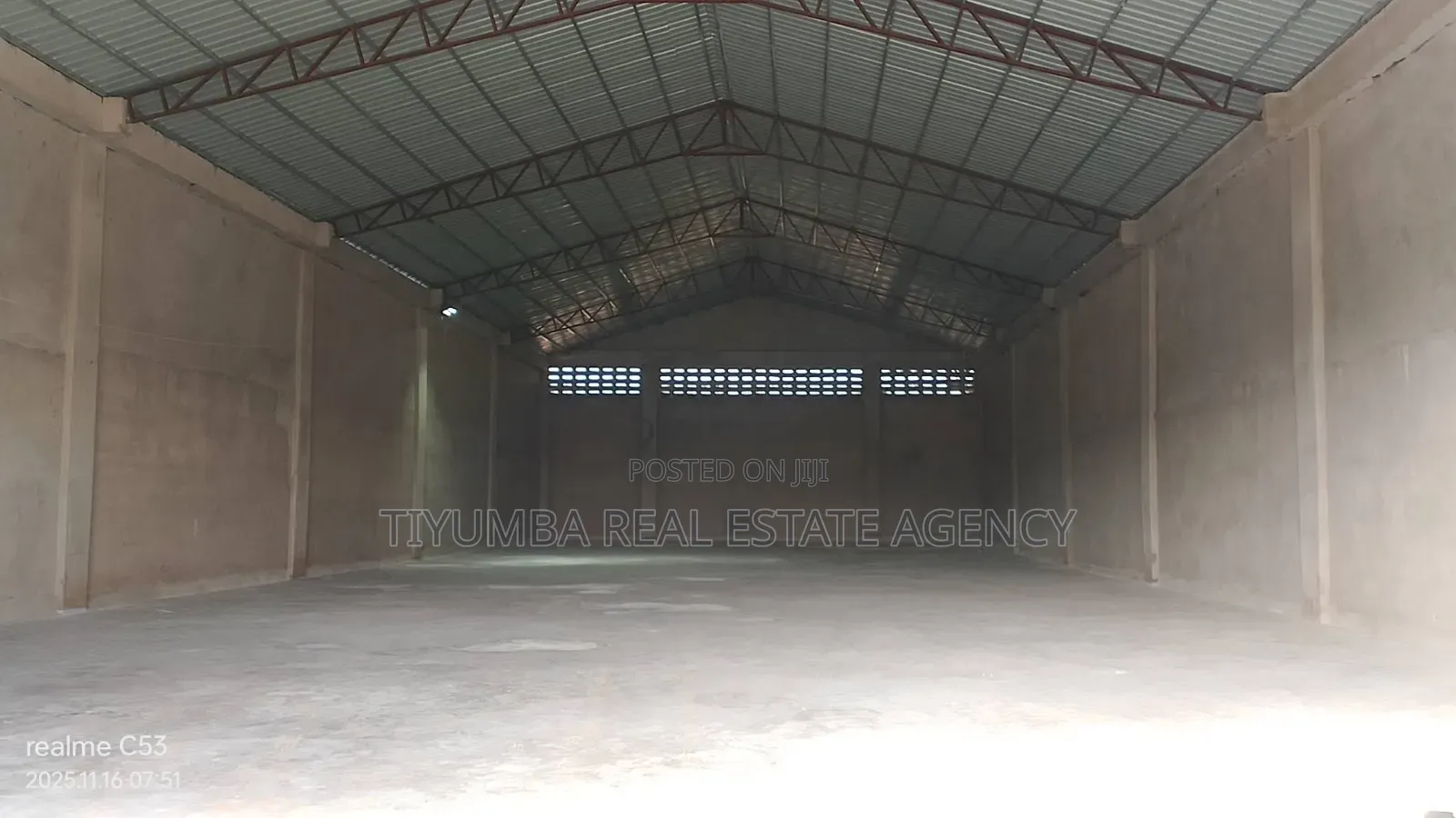 5,000sqm Warehouse Space for Rent in North Industrial Area.