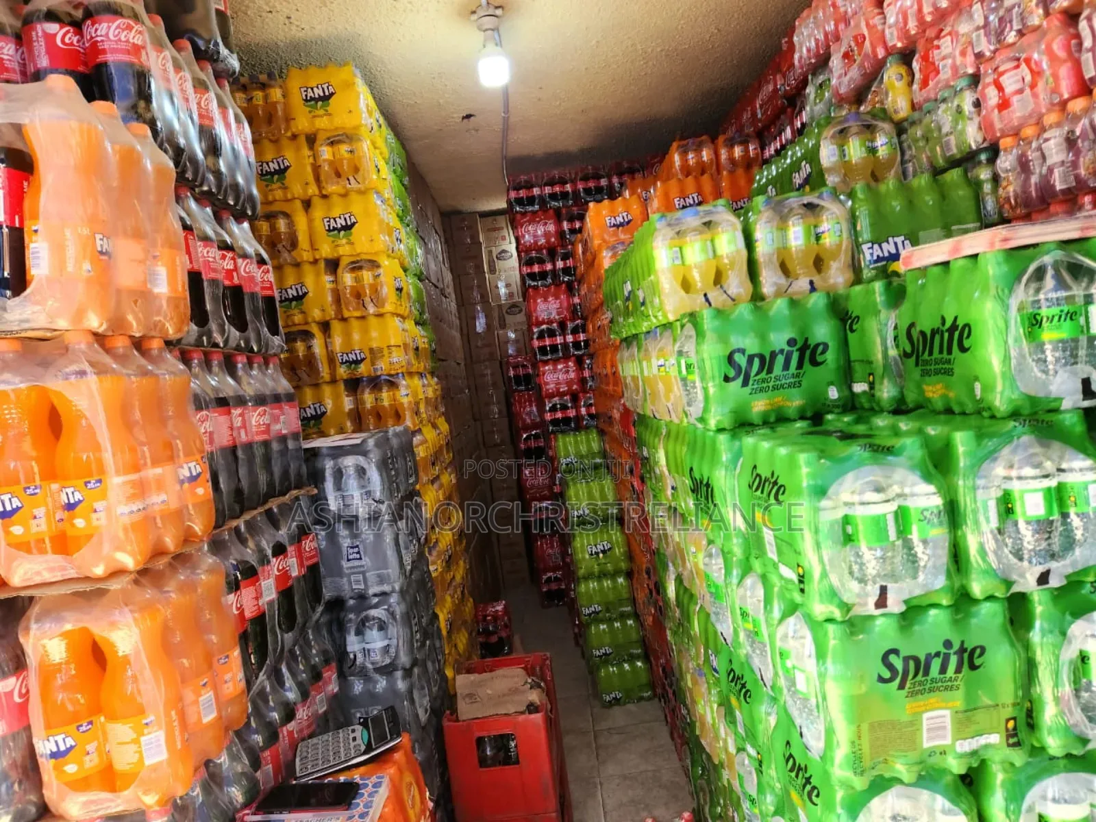 Plastic Coke, Fanta, Sprite