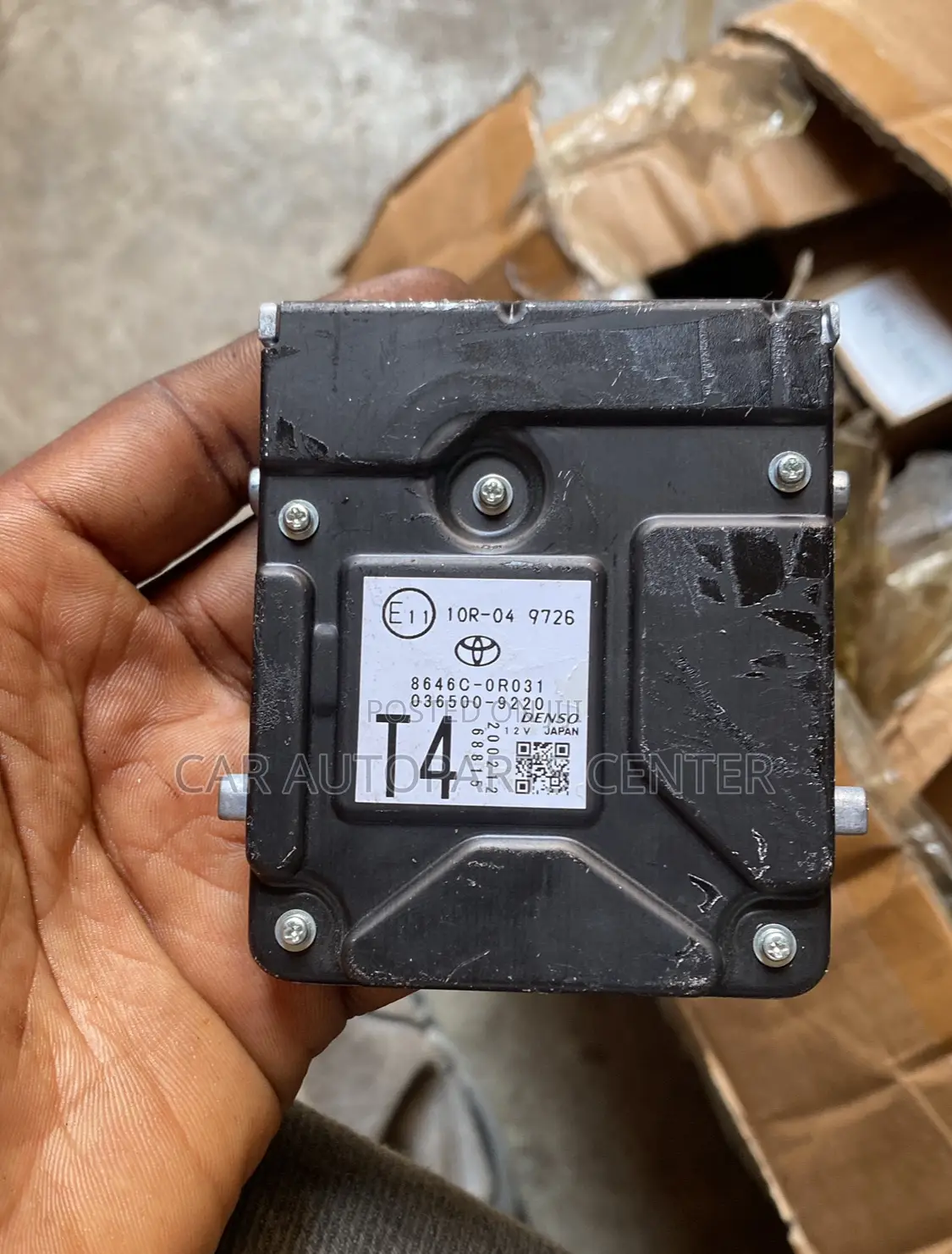 Toyota Rav 4 2018 Windshield Camera