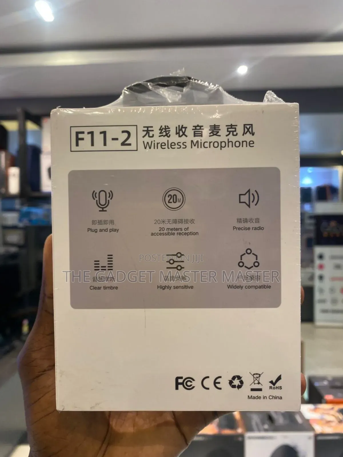 BKN F11-2 Wireless Dual Mic