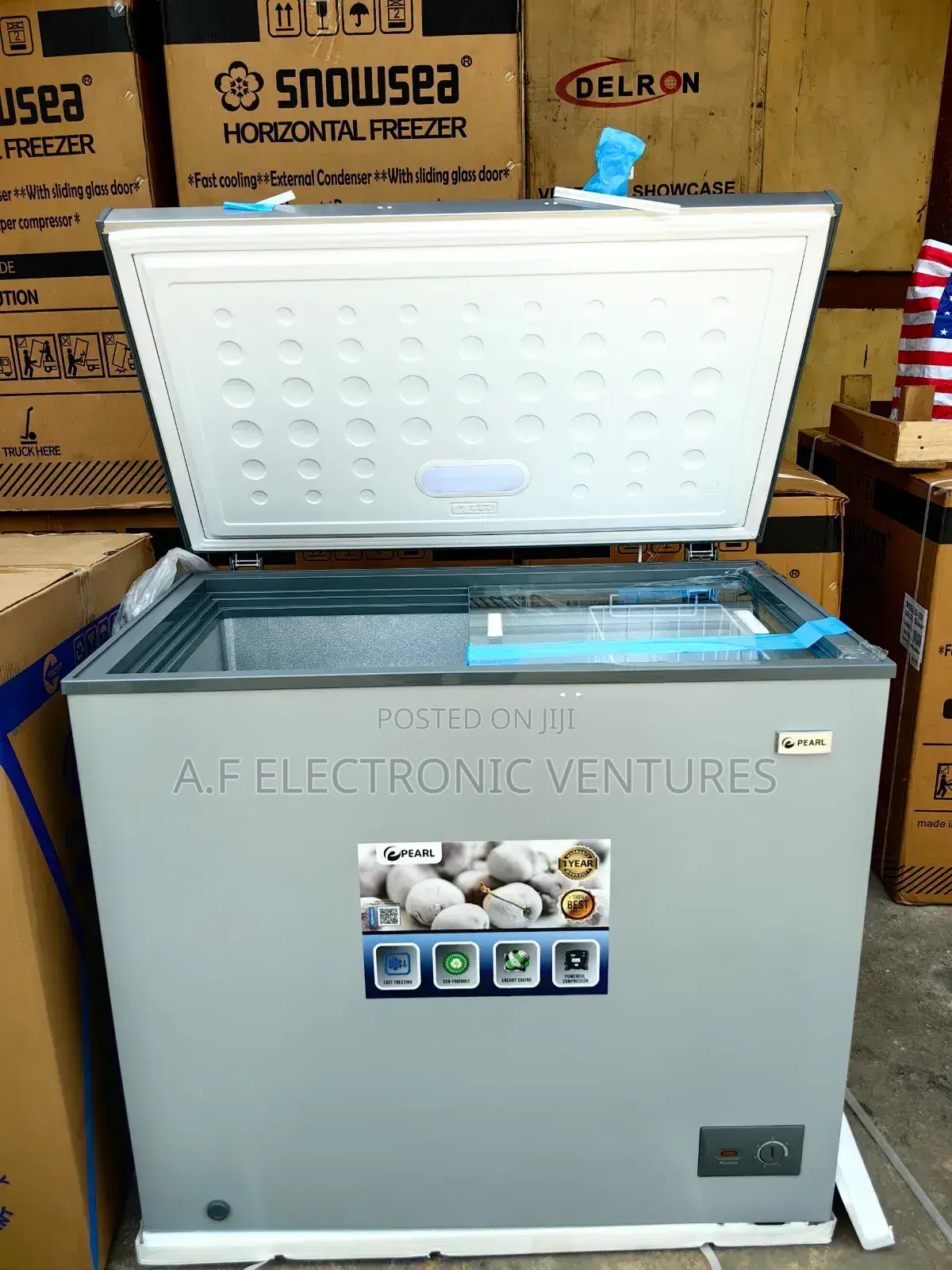 Pearl 200litres Chest Freezer. Model No_pcf-2530-1a