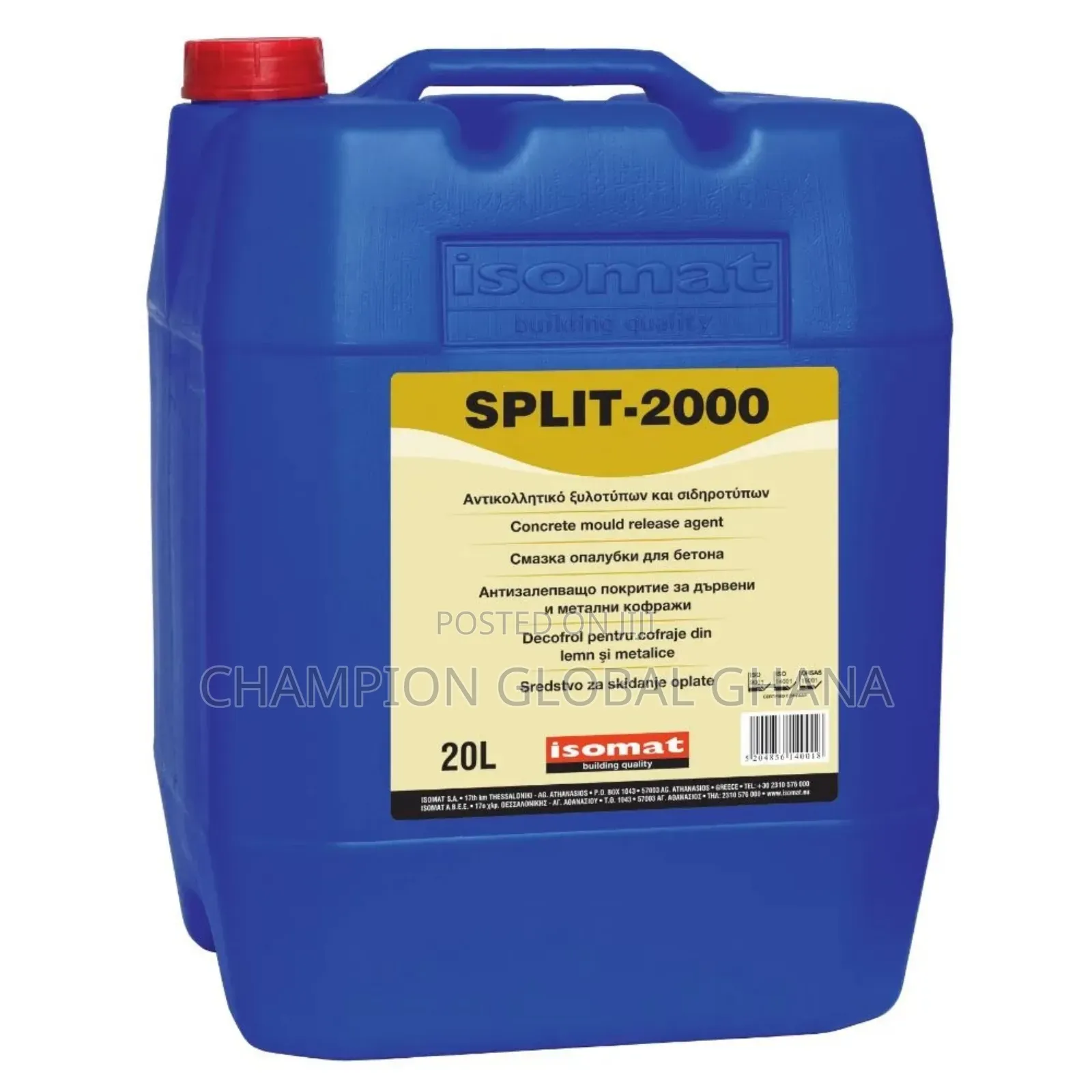 Split 2000 Concrete Mould Release Agent