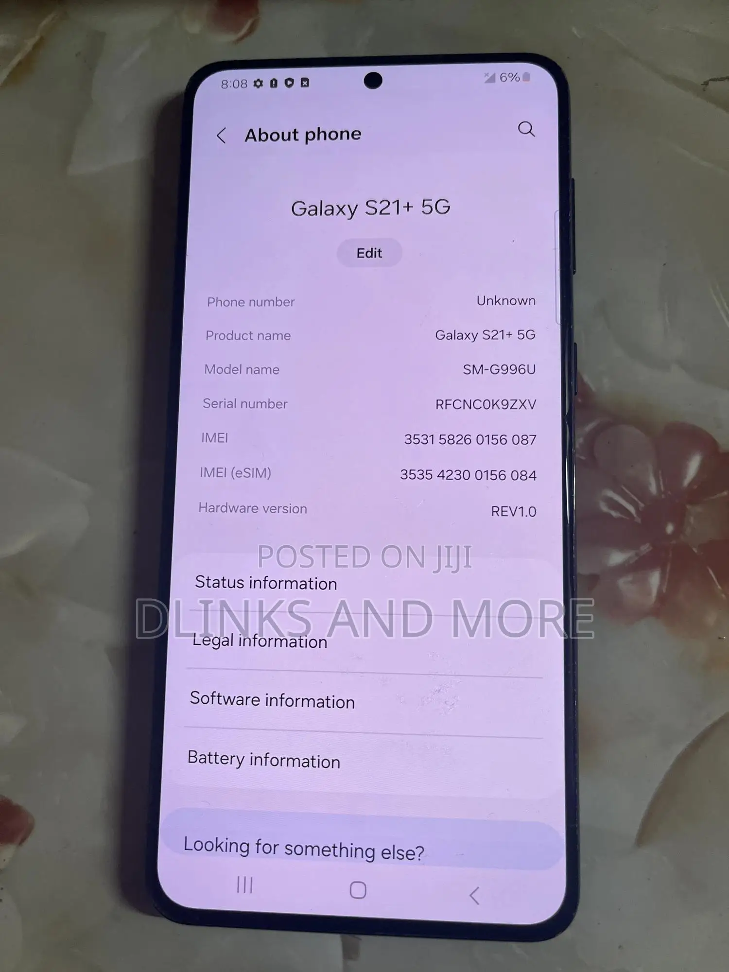 Samsung Galaxy S21+ 5G 128 GB