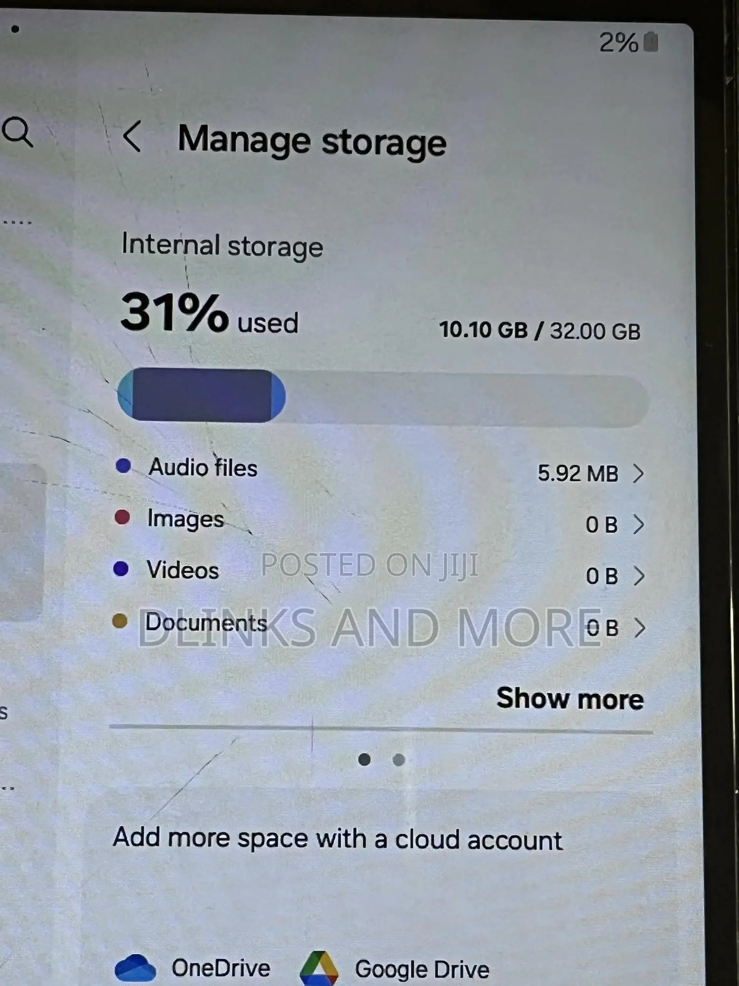 Samsung Galaxy Tab A7 Lite 32 GB Silver