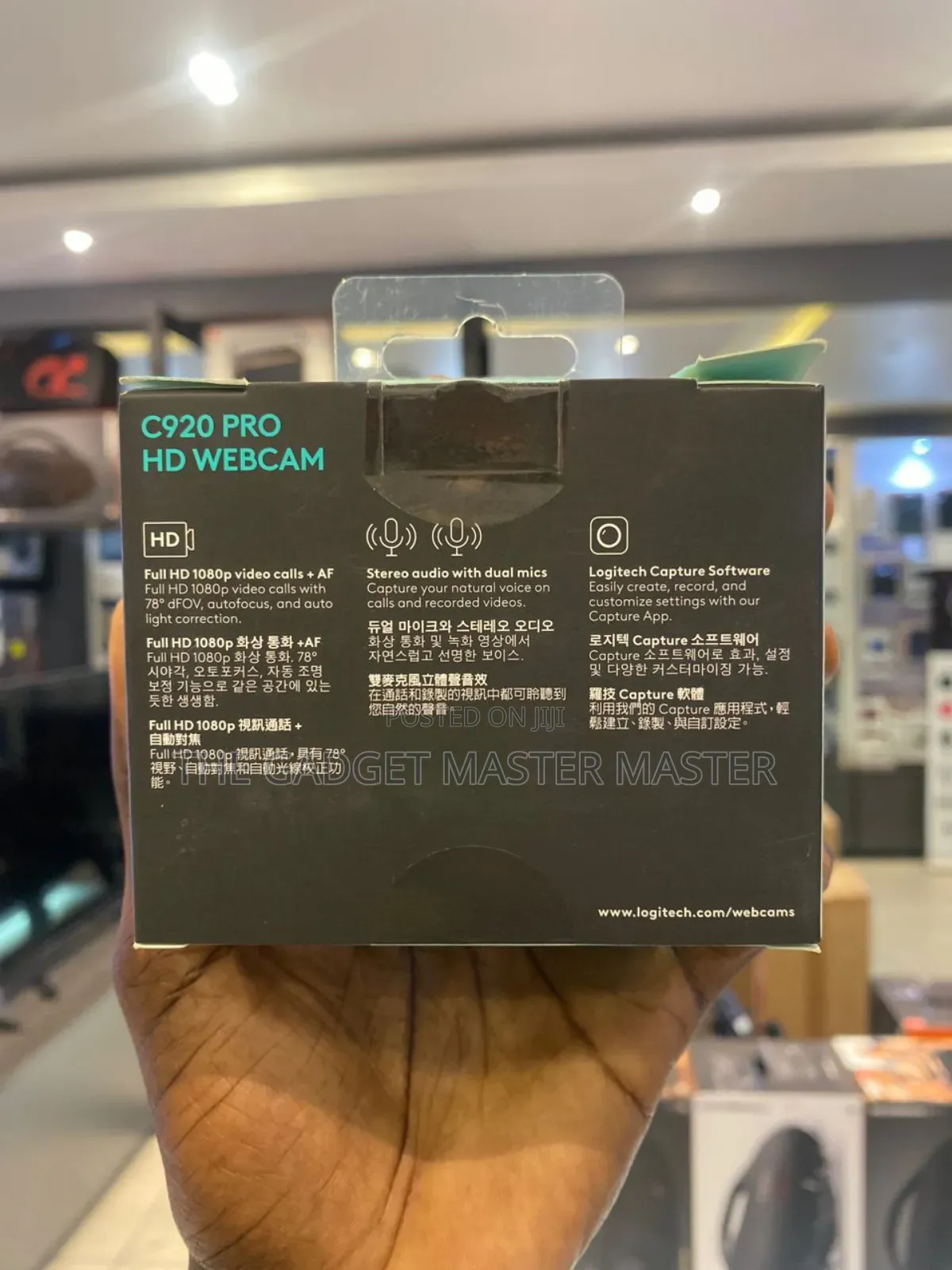 Logitech C920 Pro Hd Webcam