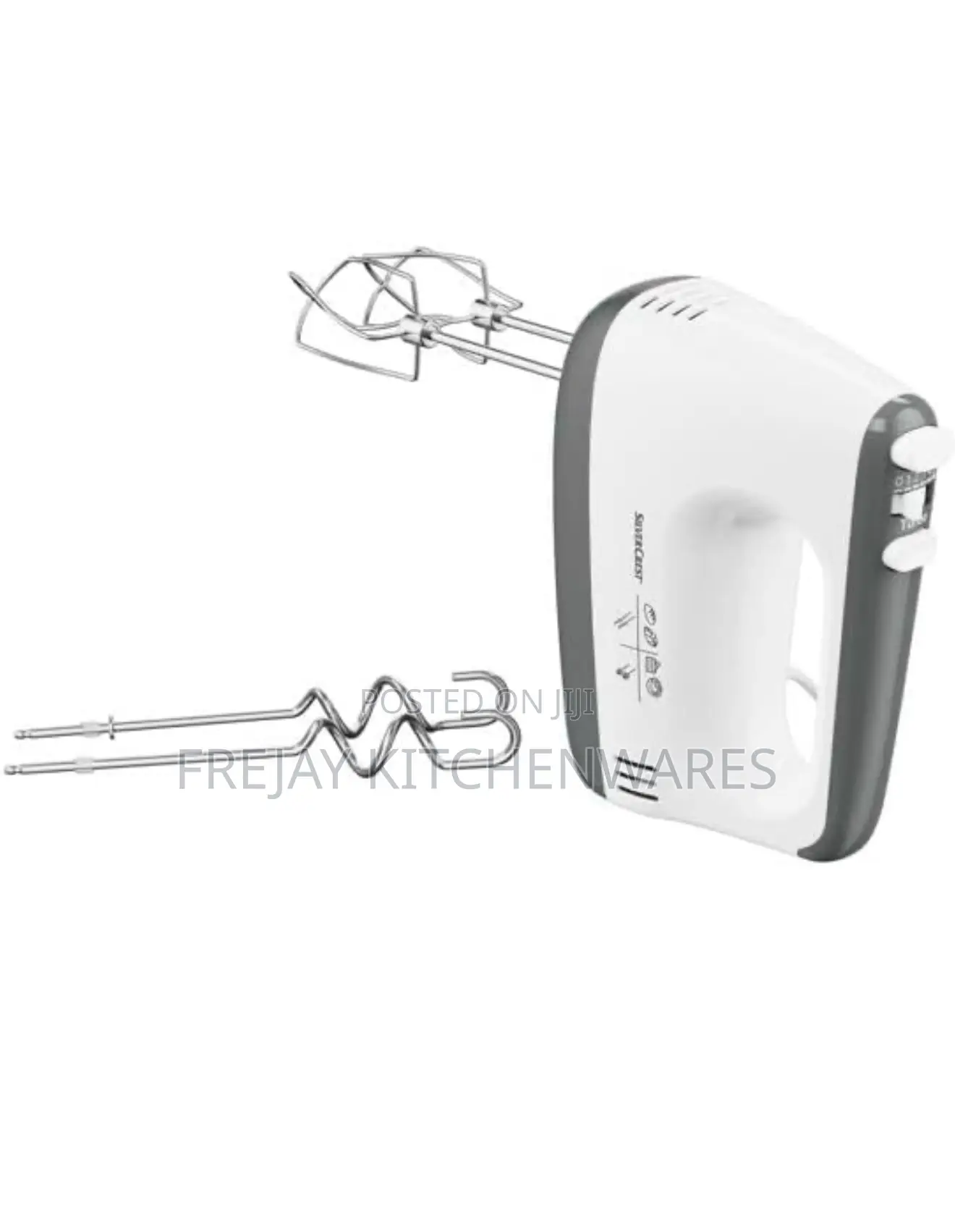 Silvercrest Hand Mixer,Electric Whisk, 5 Speeds, Stainless Steel
