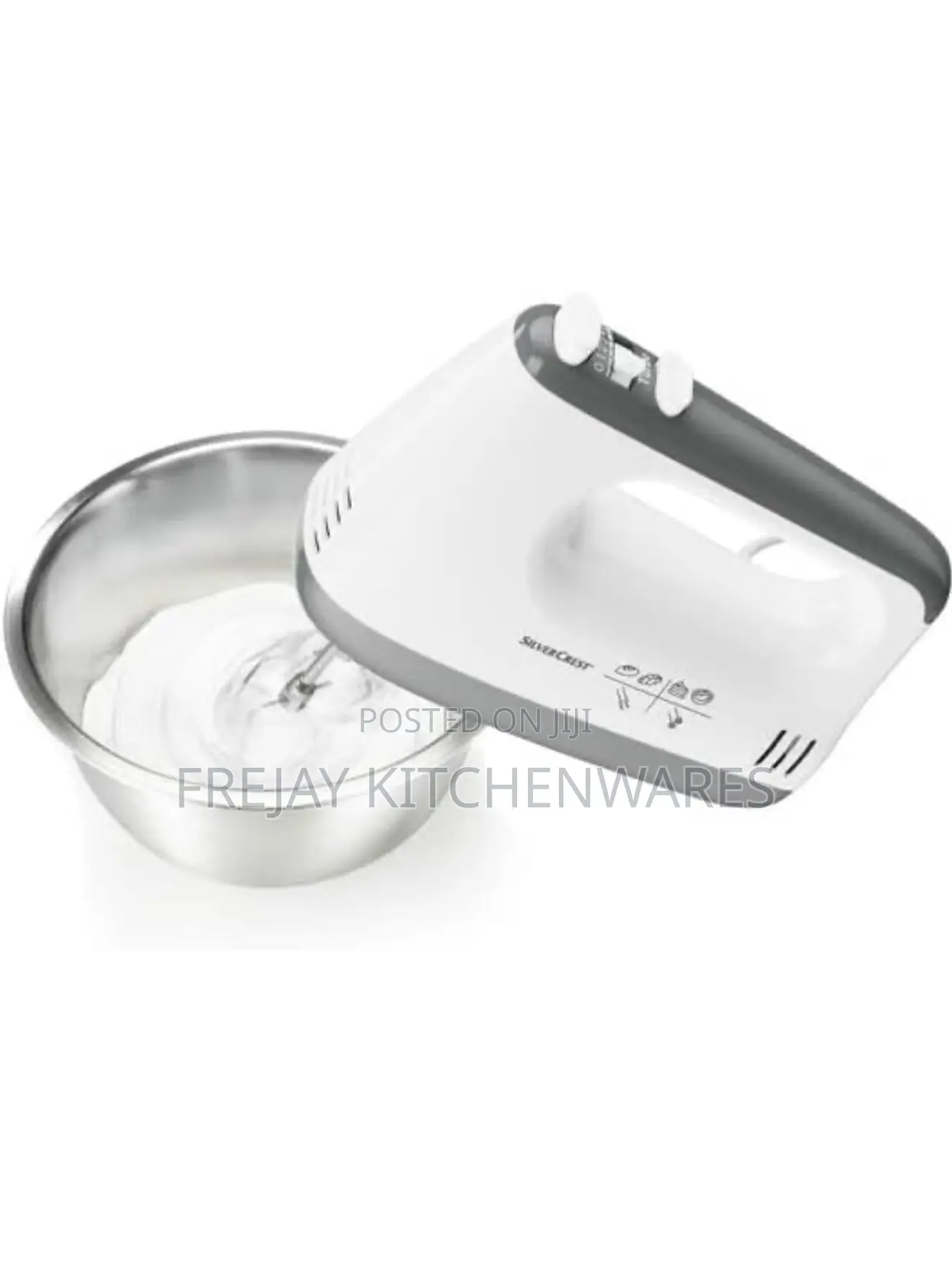Silvercrest Hand Mixer,Electric Whisk, 5 Speeds, Stainless Steel