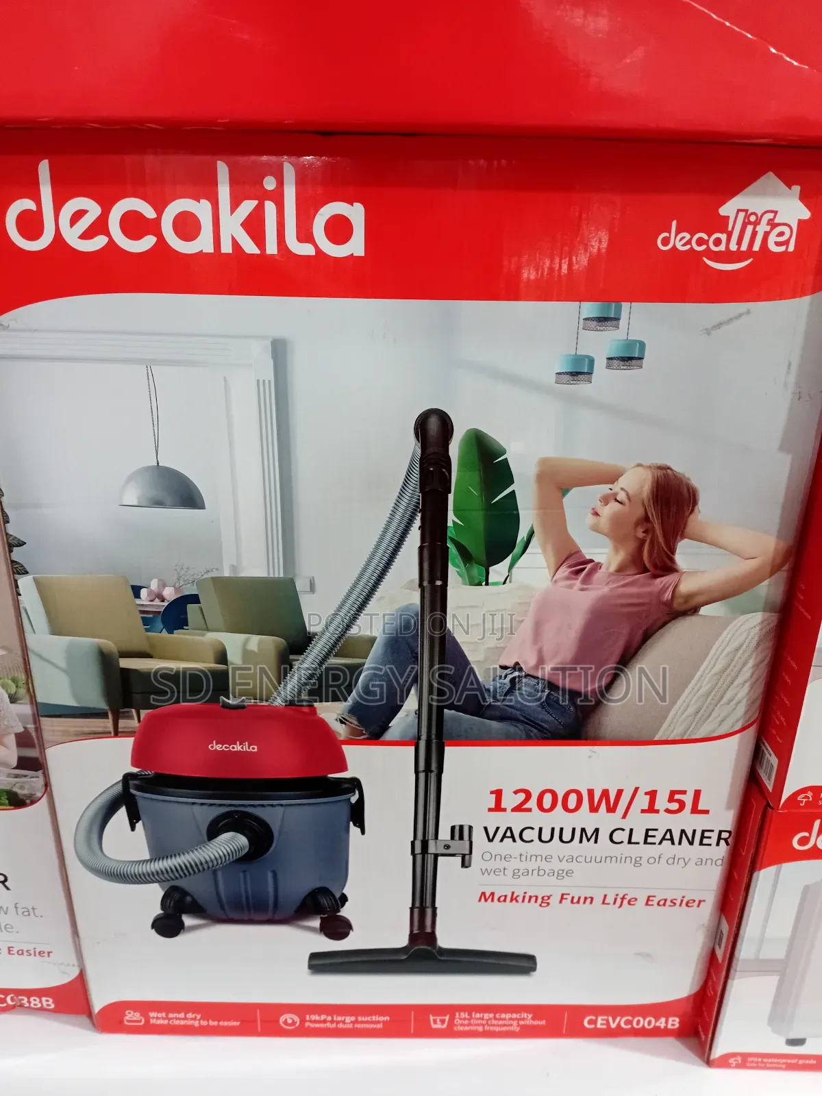 Dust Master Decakila 15l Vacuum Cleaner Decakila Vacuum Cleaner