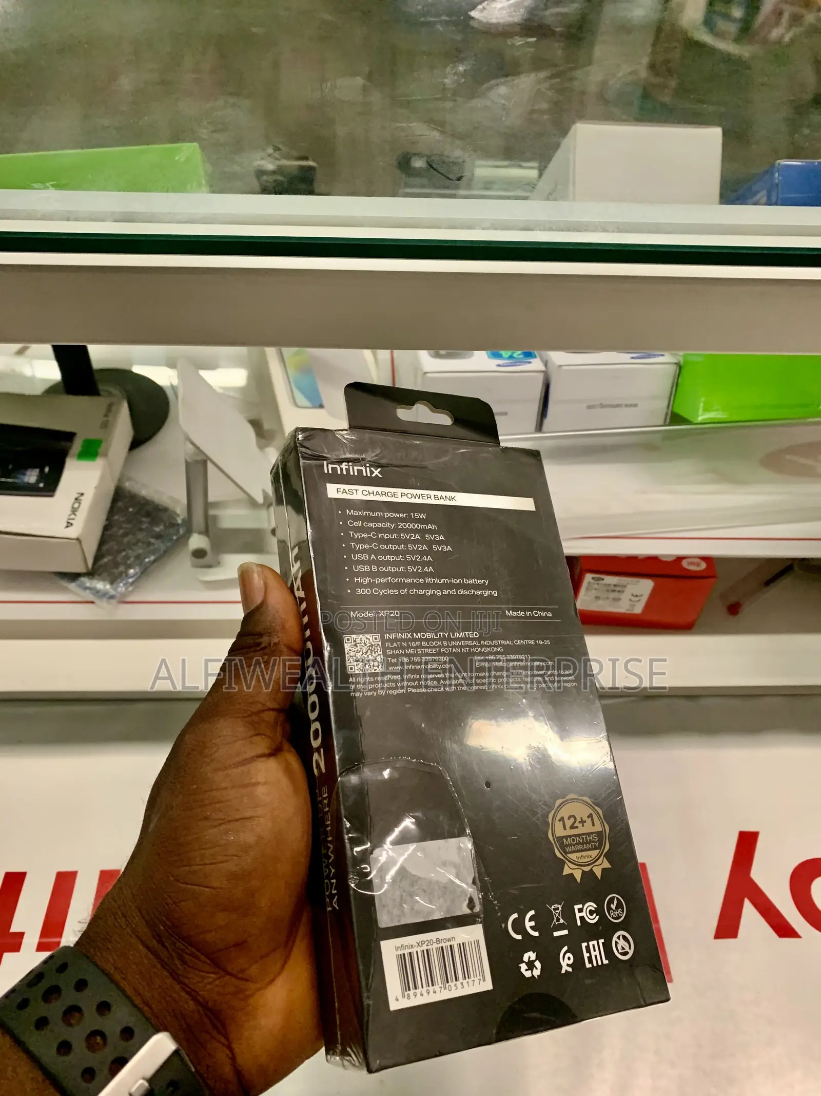 Infinix Xp20 Quick Charge Power Bank – 20000mah
