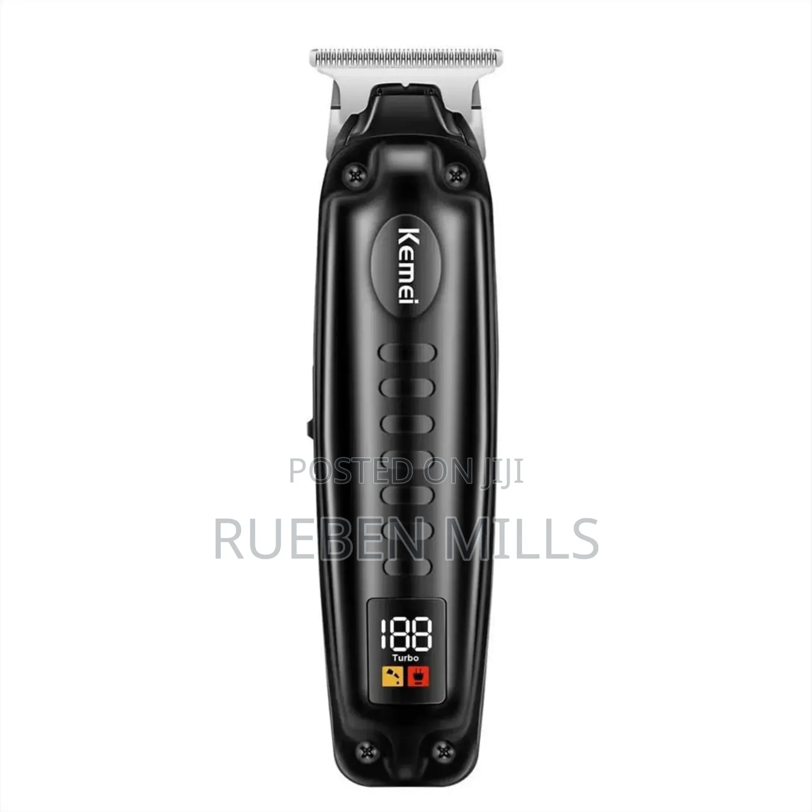 Kemei Km-1578 High Quality Beard Trimmer Shaving Machine - Black