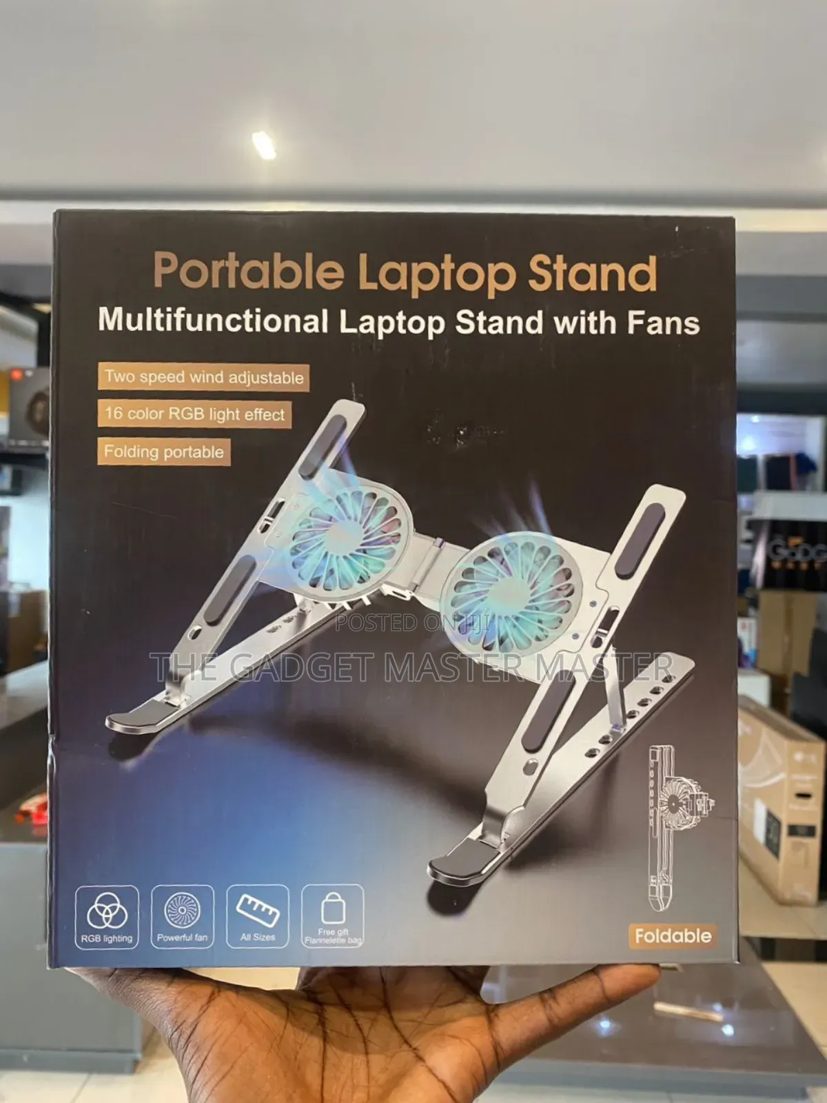 Multifunctional Laptop Stand With Fans