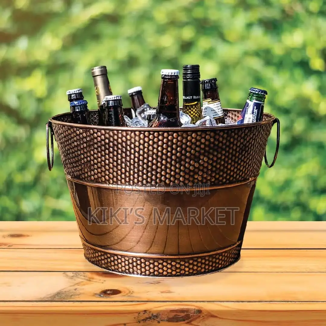 8l Galvanized Ice/Champagne Bucket