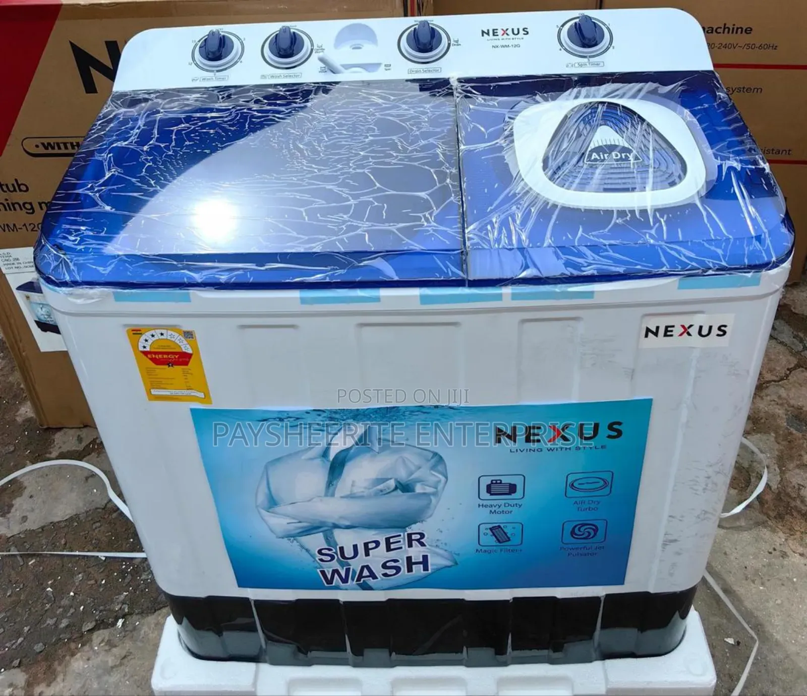 12kg Nexus Semi Automatic Washing Machine
Ghc2399