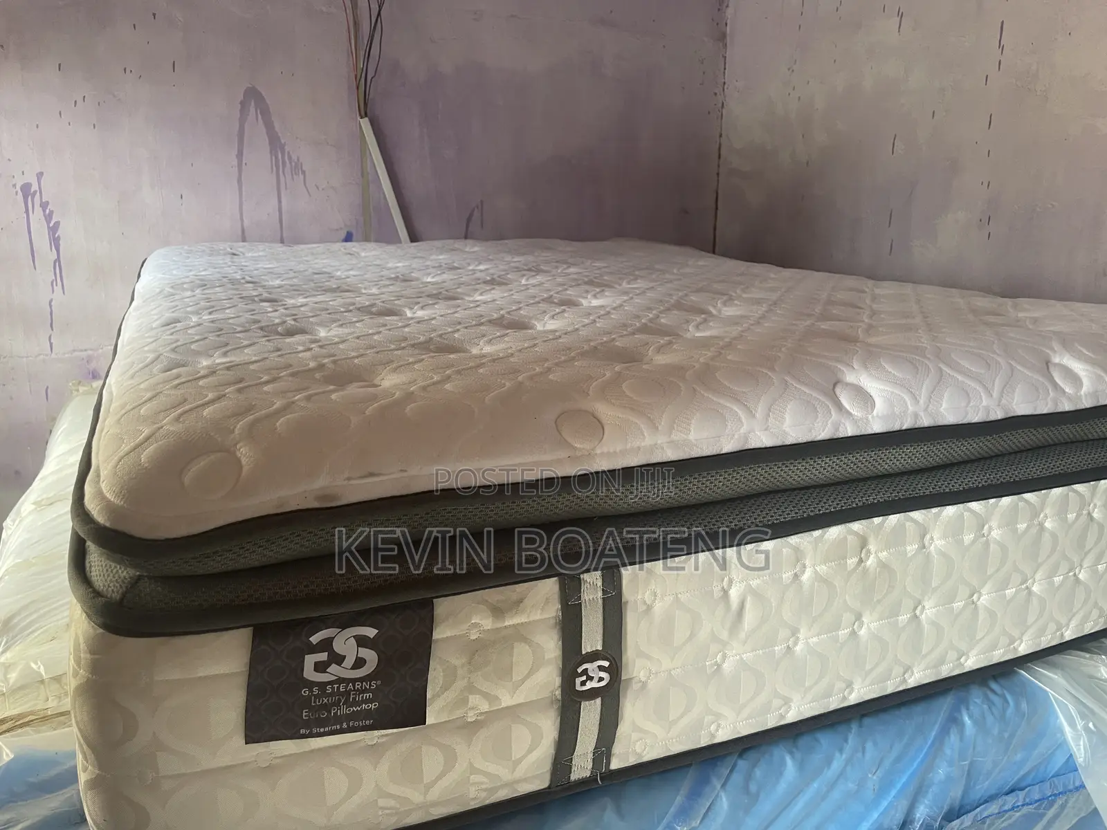 Gs Stearns Foster Mattress(Queen) 60/80 15inches