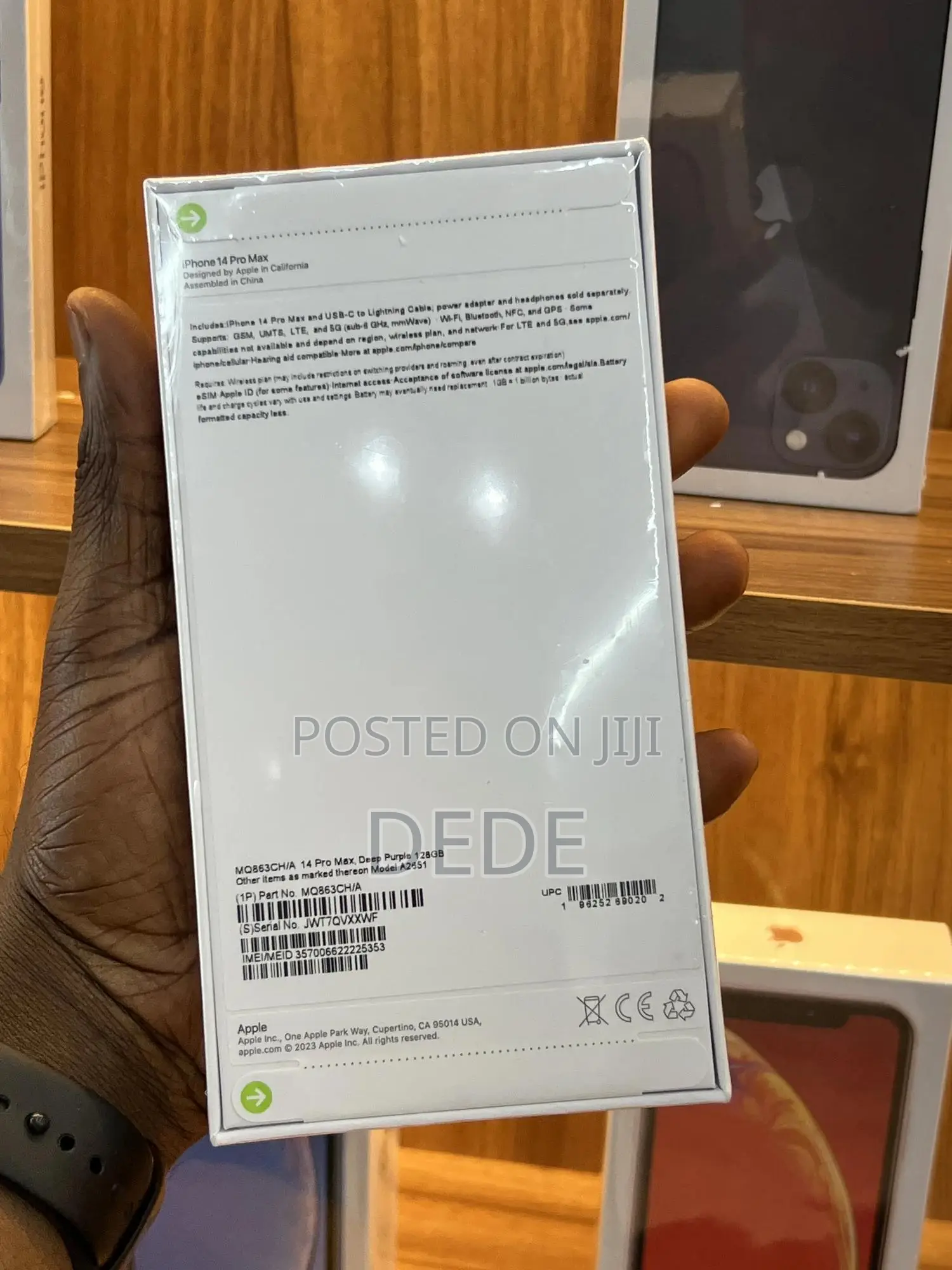 New Apple iPhone 14 Pro Max 128 GB Gray