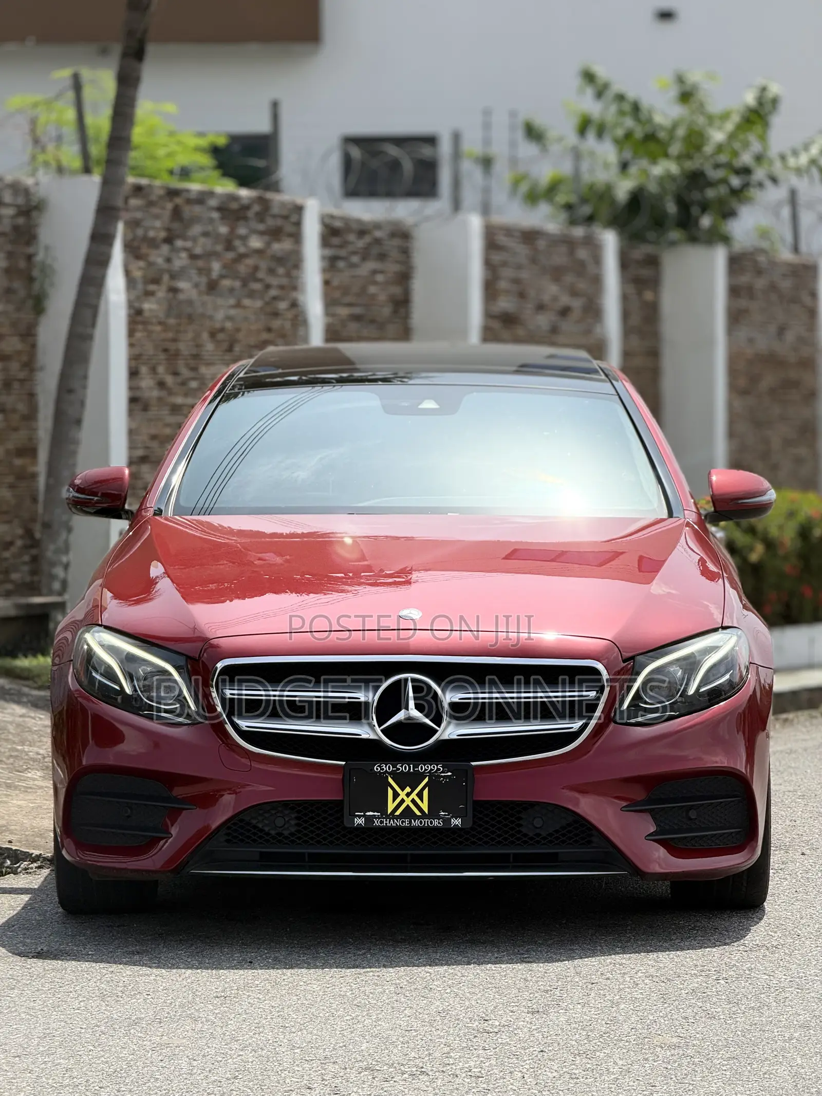 Mercedes-Benz E300 4Matic AWD Sedan (2.0L 4cyl 9A) 2017 Red