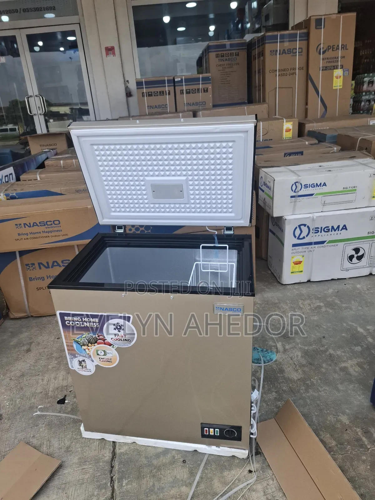 Best Nasco Chest Freezer 150litres Brand New for Sale