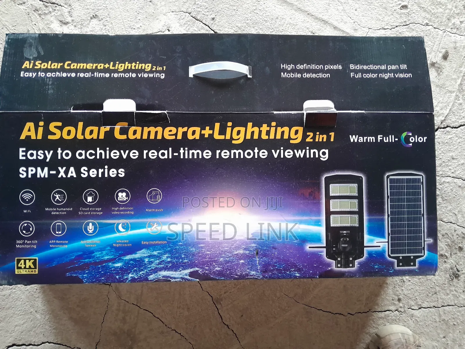 Ai Solar Camera With Lighting