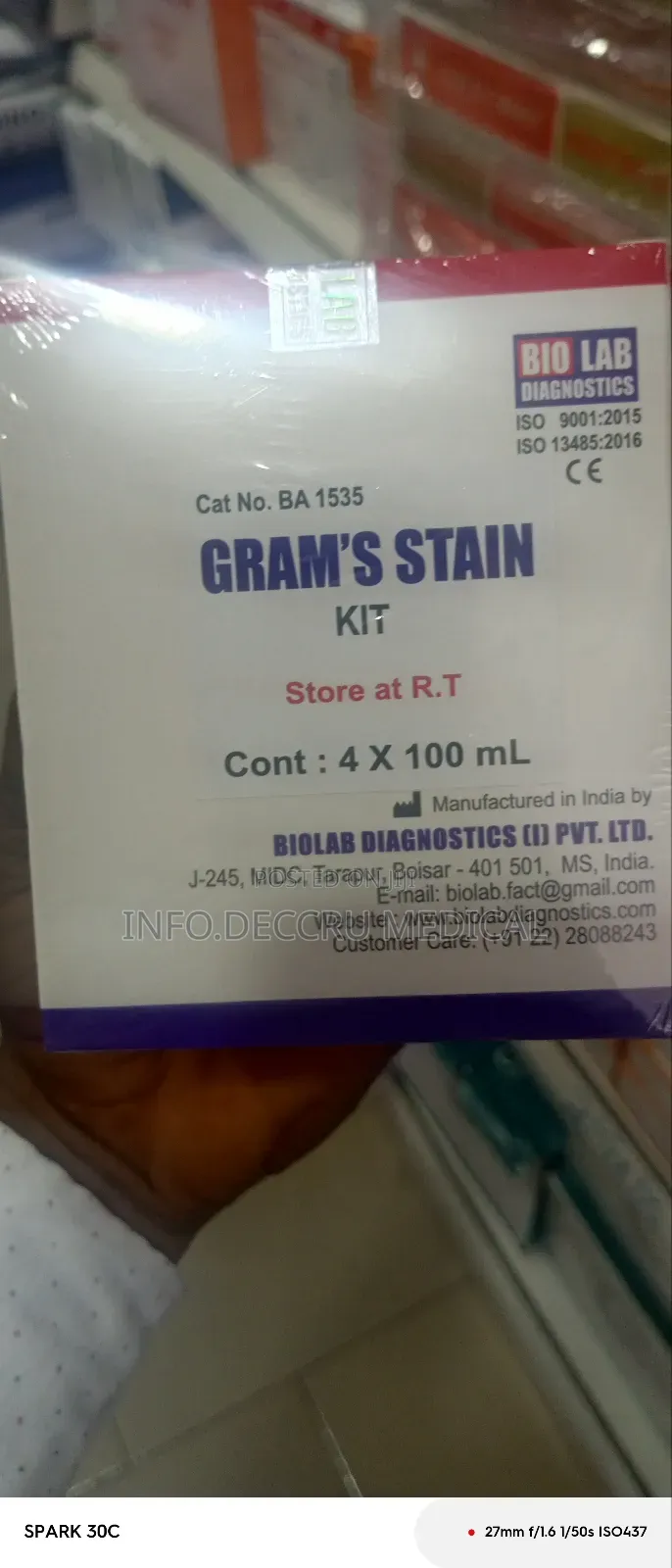 Gram's Stain Kit