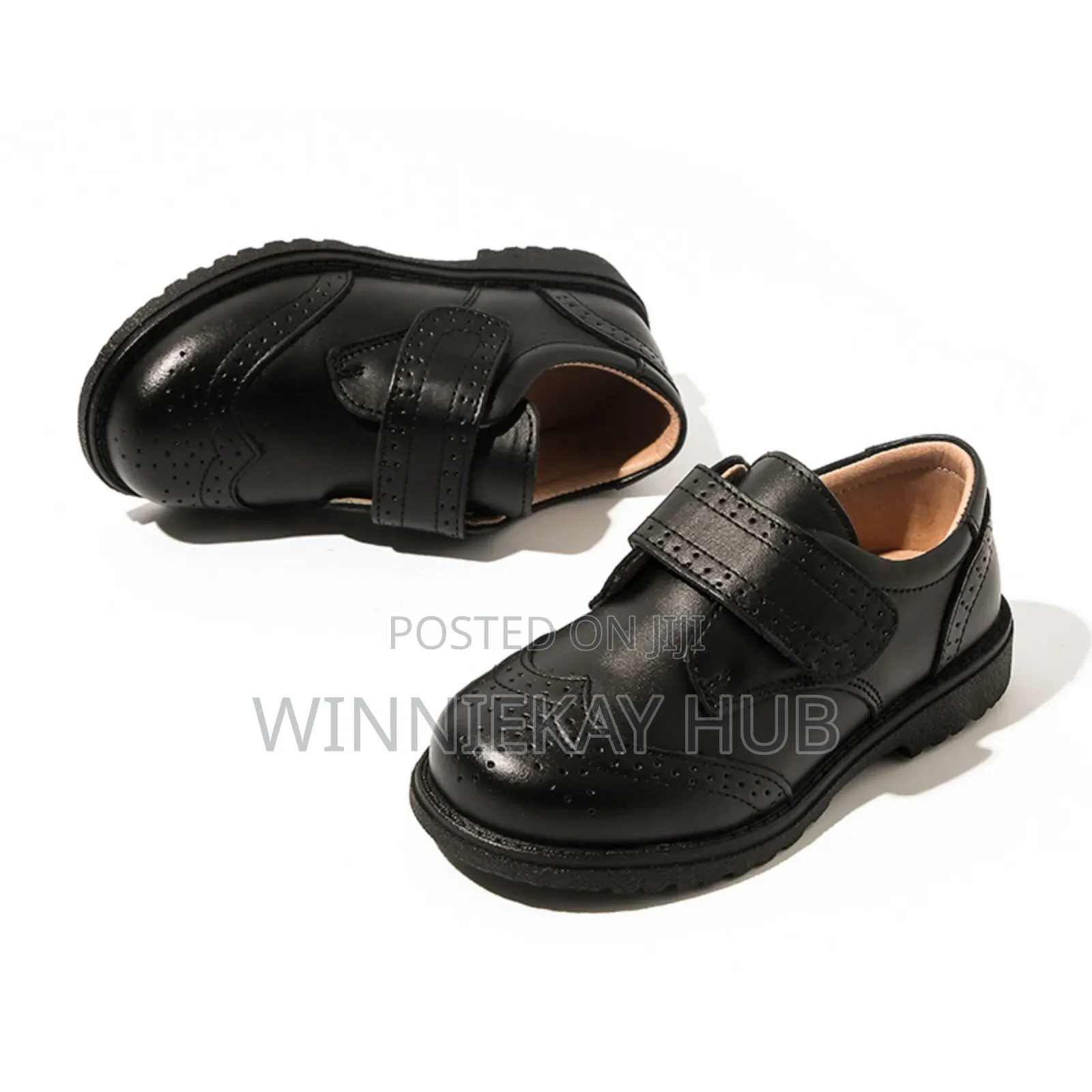 Brogue Shoe With Velcro
