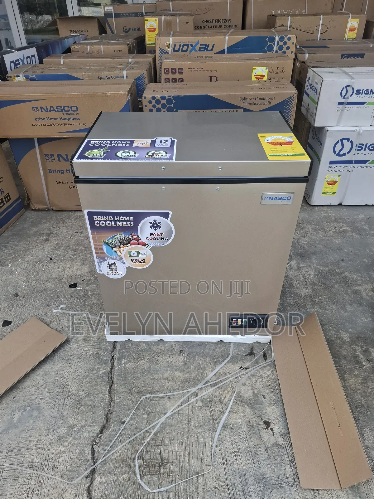 Durability Nasco Chest Freezer 150litres